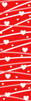Valentine Red Pen Wrap 1.5 x 4.75 - The Vinyl Haus