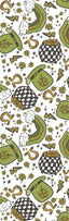 Retro St Patricks Day Pen Wrap 1.5 x 4.75 - The Vinyl Haus