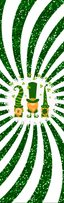 Leprechauns Pen Wrap 1.5 x 4.75 - The Vinyl Haus