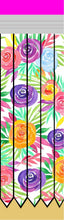 Flower Pencil Pen Wrap 1.5 x 4.75 - The Vinyl Haus