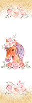 Floral Horse Pen Wrap 1.5 x 4.75 - The Vinyl Haus