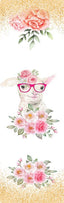 Floral Sheep Pen Wrap 1.5 x 4.75 - The Vinyl Haus