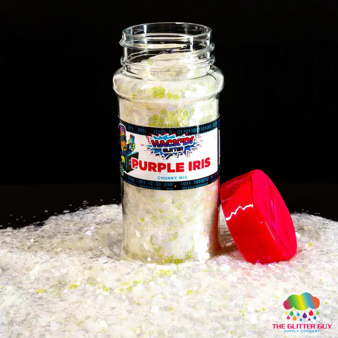 Purple Iris Hack'd Glitter Guy Glitter - 2oz - The Vinyl Haus