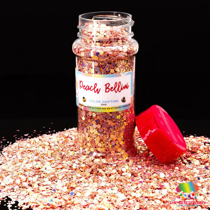 Peach Bellini Glitter Guy Glitter - 2oz - The Vinyl Haus