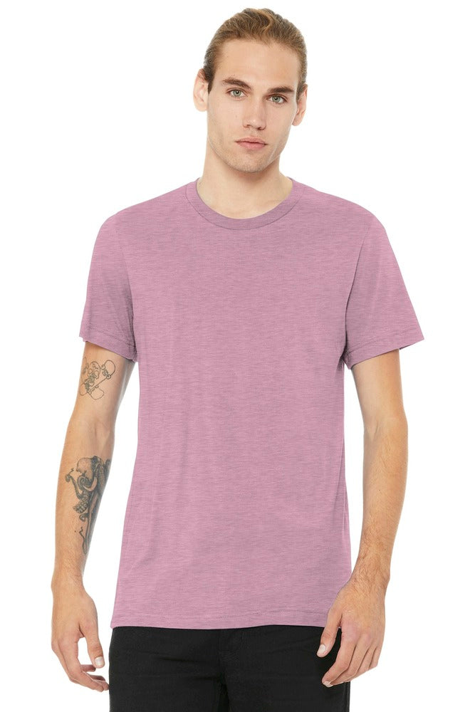 Bella Canvas Unisex T-shirt - Peach Heather, Medium