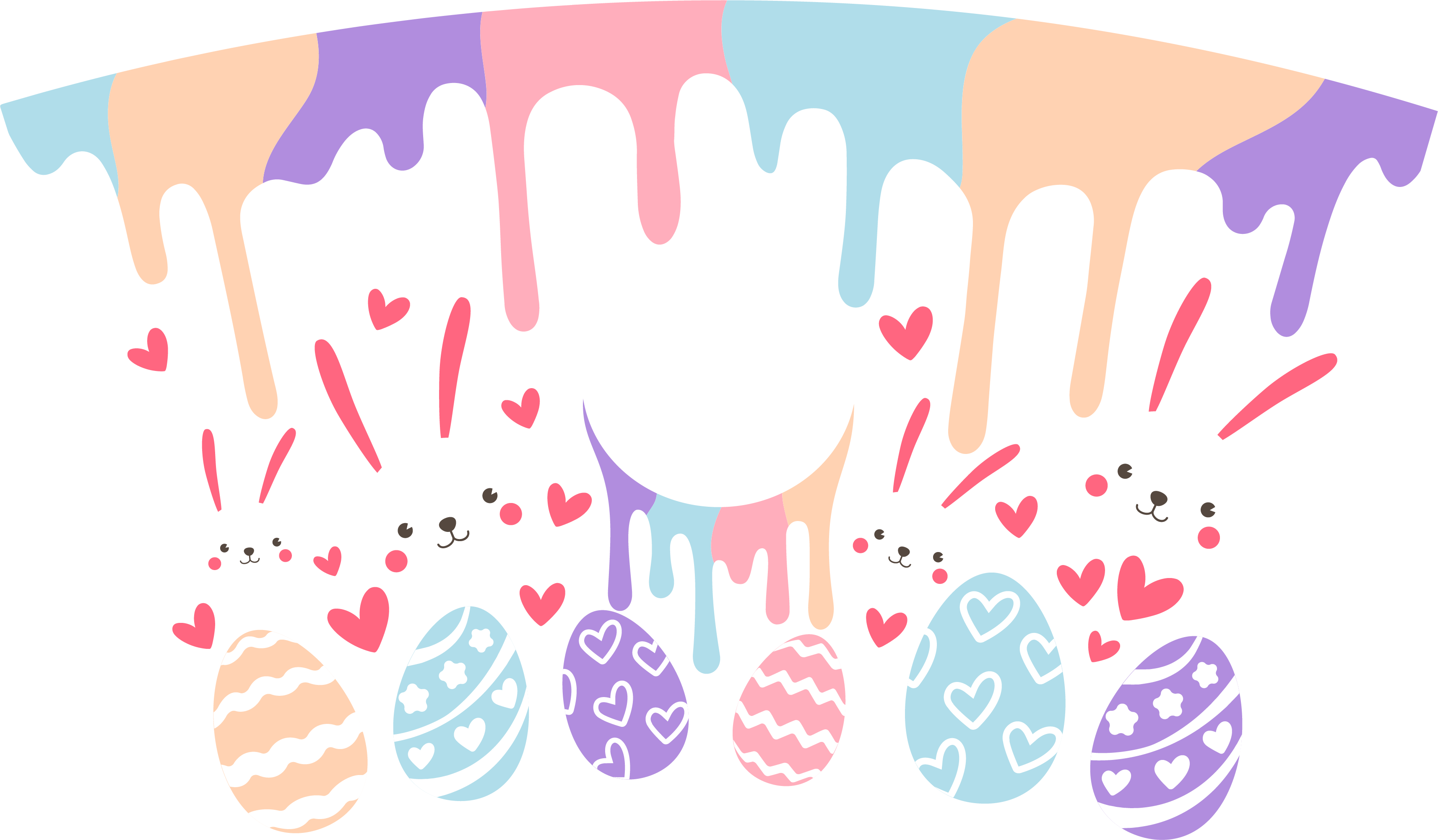 Venti Cold Cup 24 oz Vinyl Wrap - Bunny Easter Eggs - The Vinyl Haus