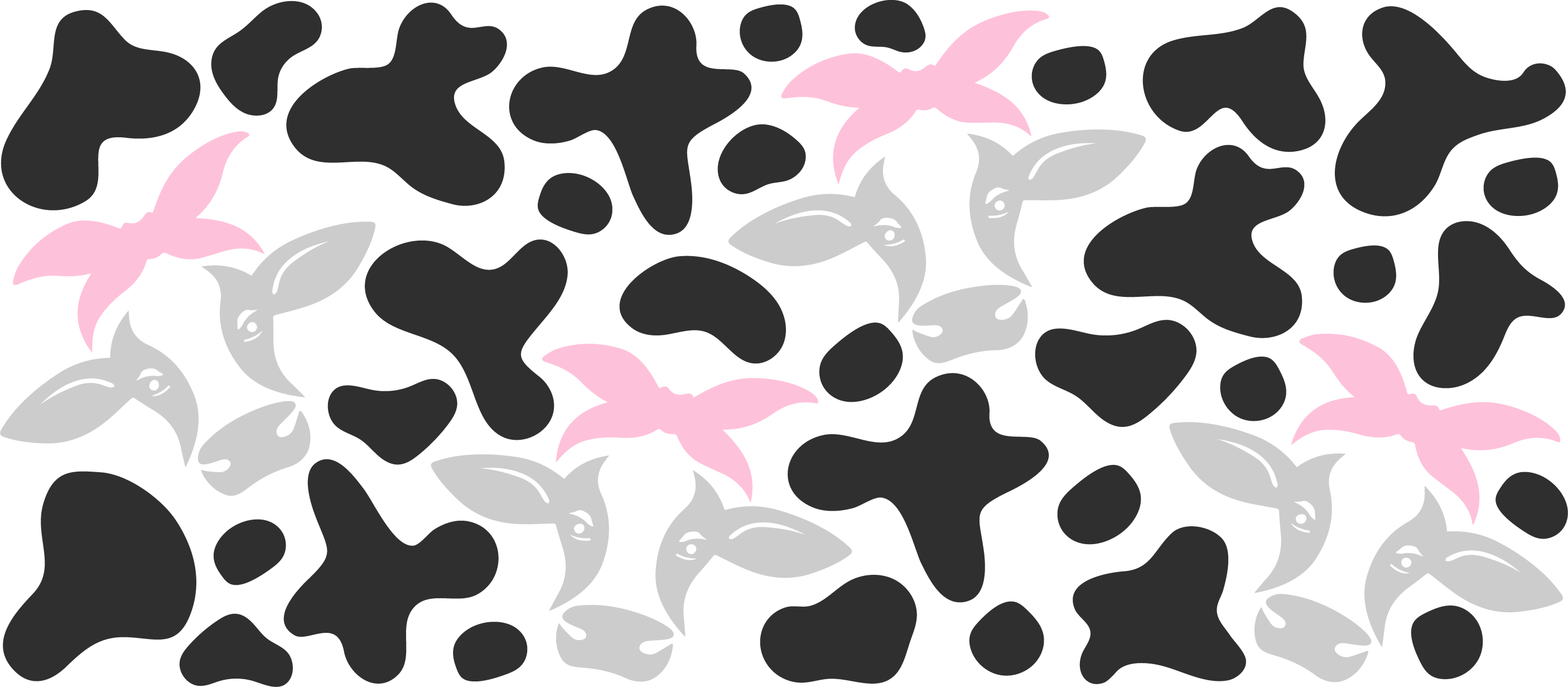 Cow Head Libbey Glass Can Vinyl Wrap 16 oz - The Vinyl Haus