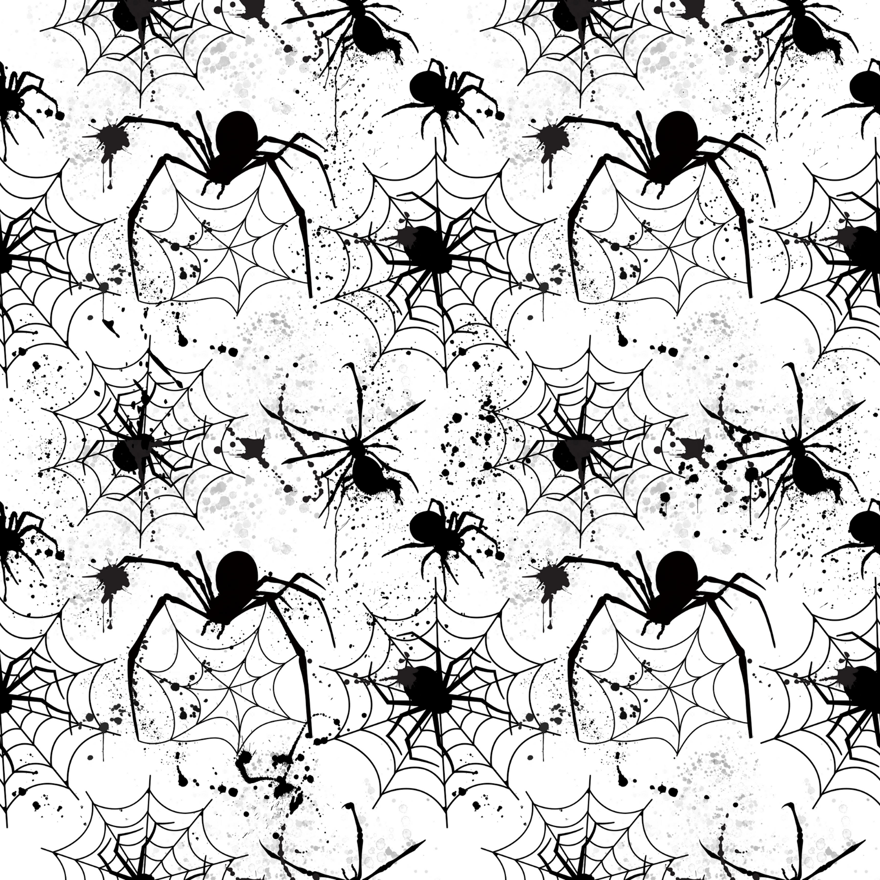 Spooky Spiderwebs Pattern Vinyl 12" x 12" - The Vinyl Haus