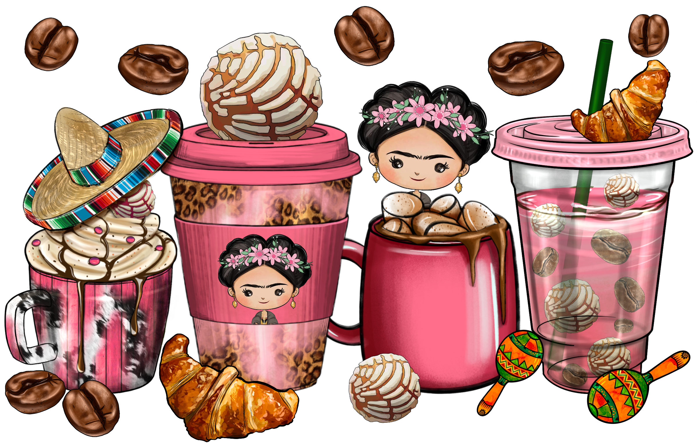 HTV Prints -Cafesito Y Chisme - The Vinyl Haus