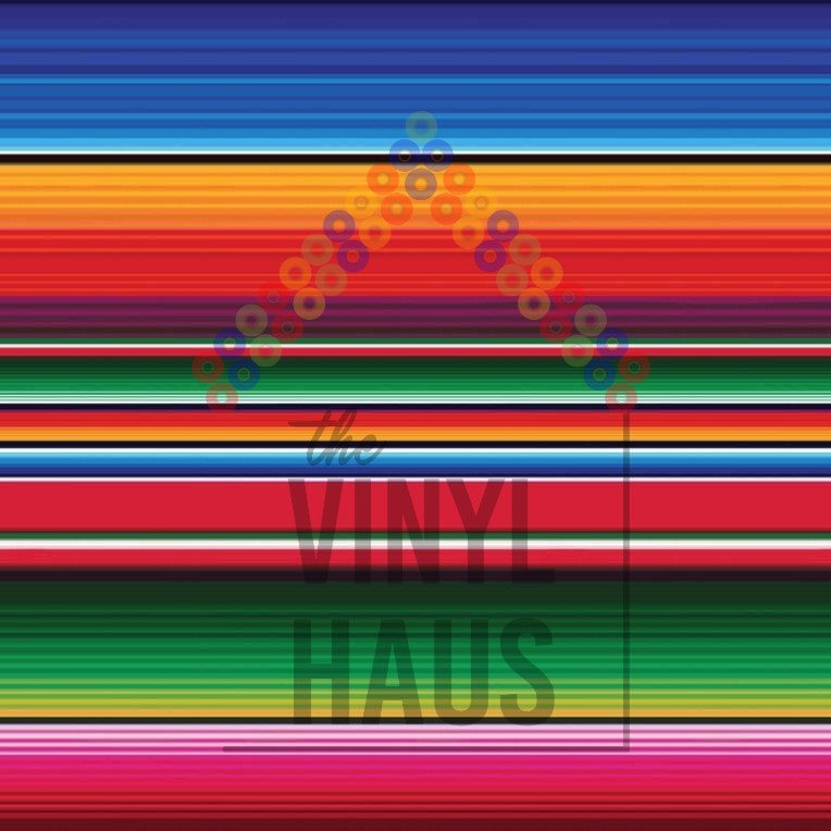 Serape Pattern Vinyl 12" x 12" - The Vinyl Haus