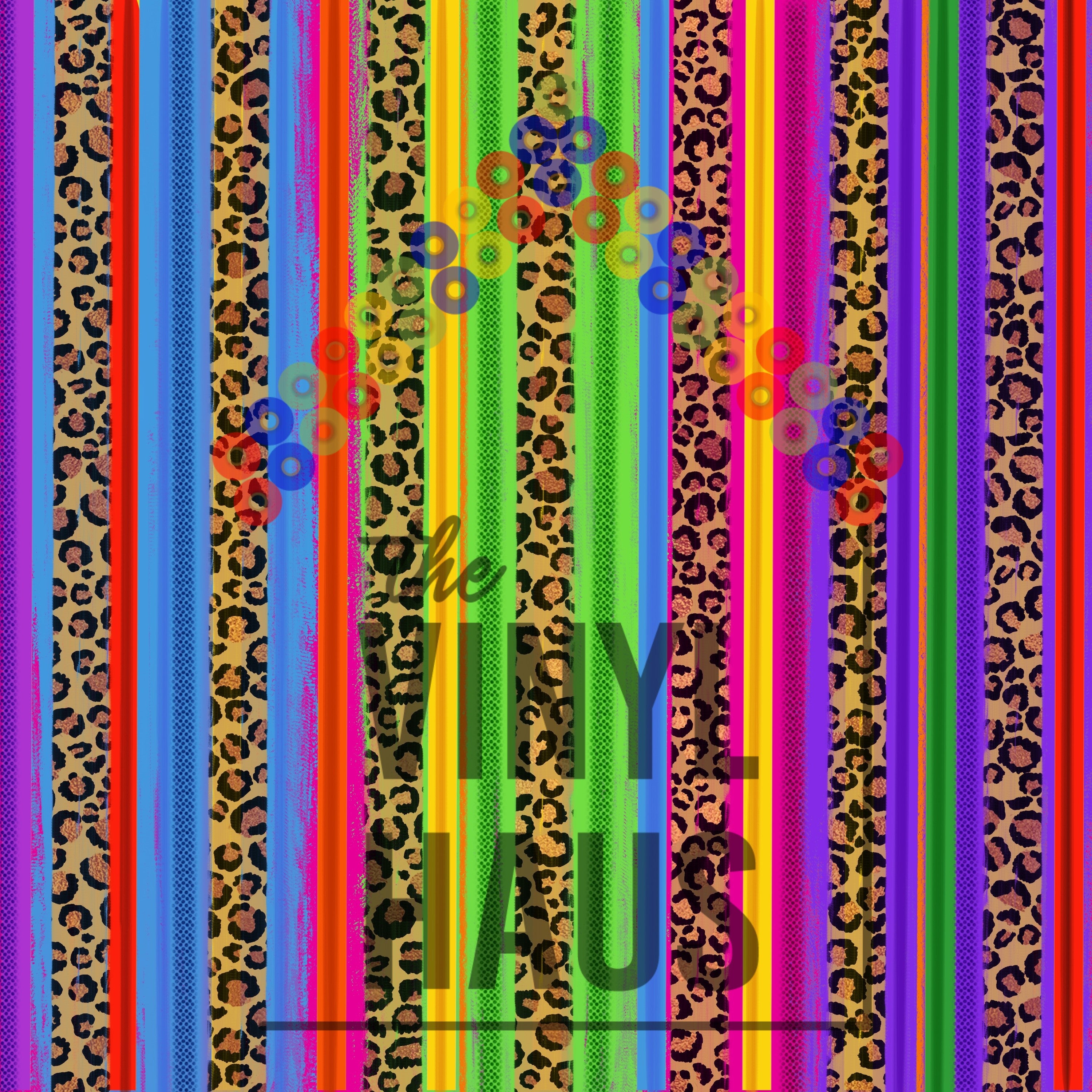 Serape Cheetah Pattern Vinyl 12" x 12" - The Vinyl Haus