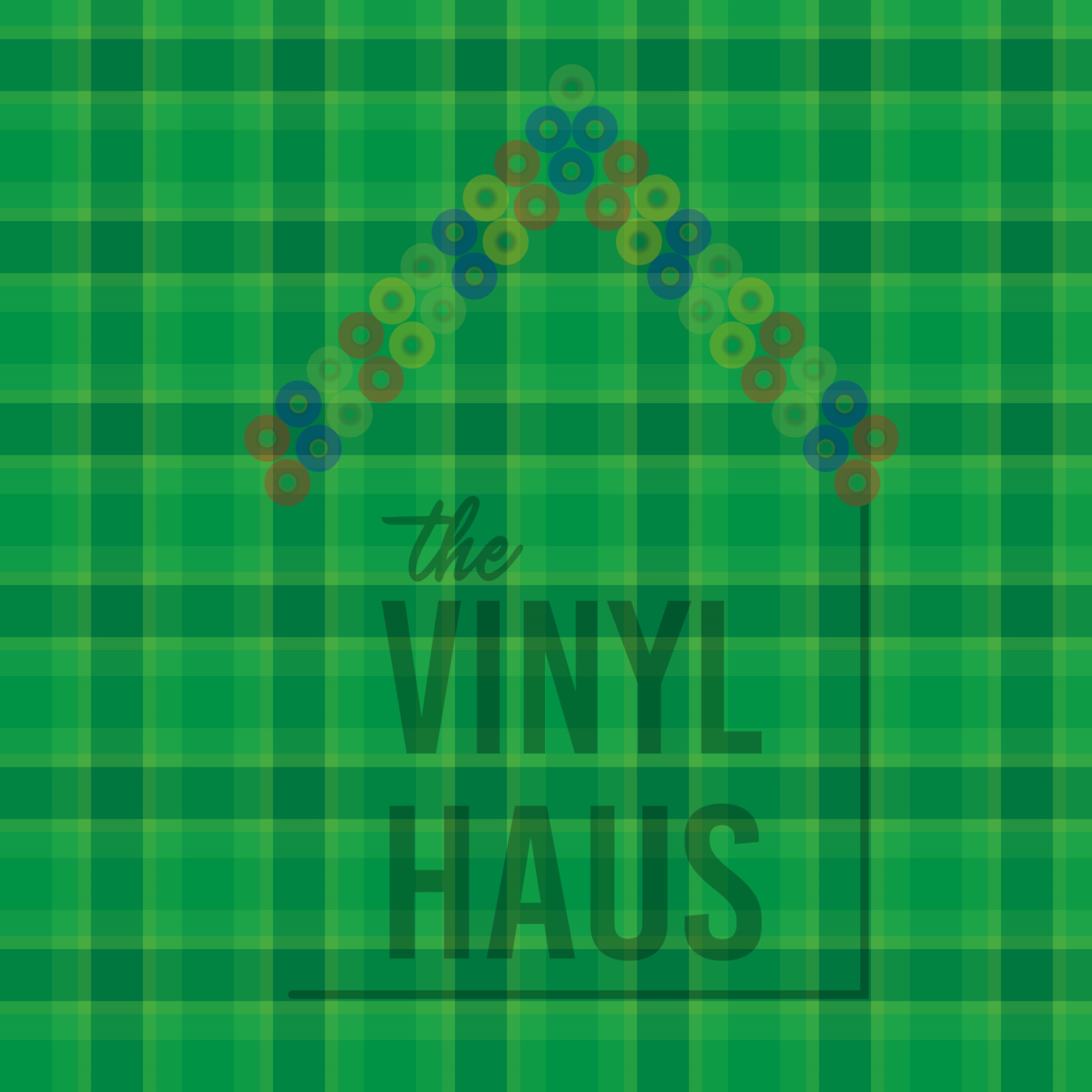 Green Plaid Pattern Vinyl 12" x 12" - The Vinyl Haus
