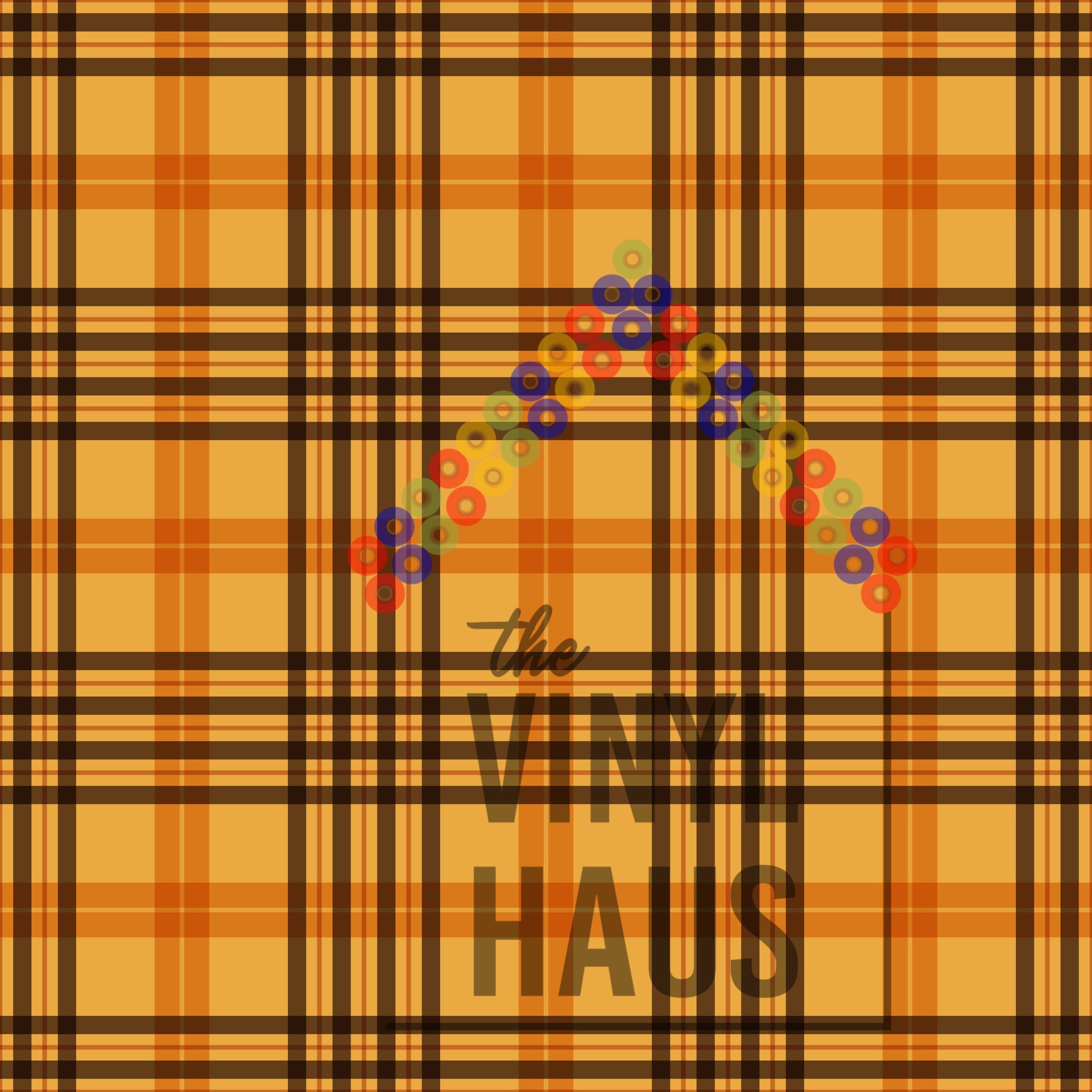Fall Plaid Pattern Vinyl 12" x 12" - The Vinyl Haus