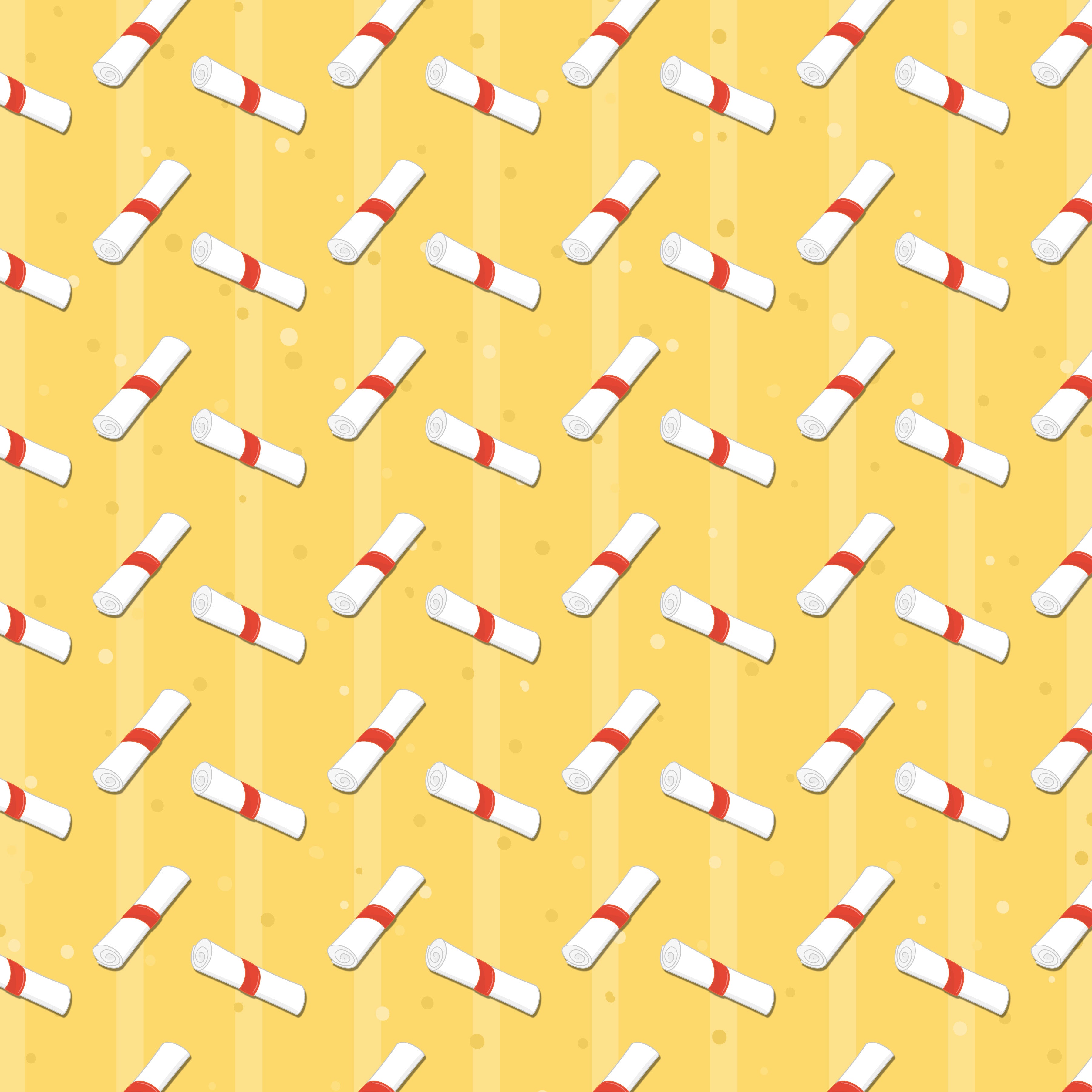 Graduation Diploma Pattern Vinyl 12" x 12" - The Vinyl Haus