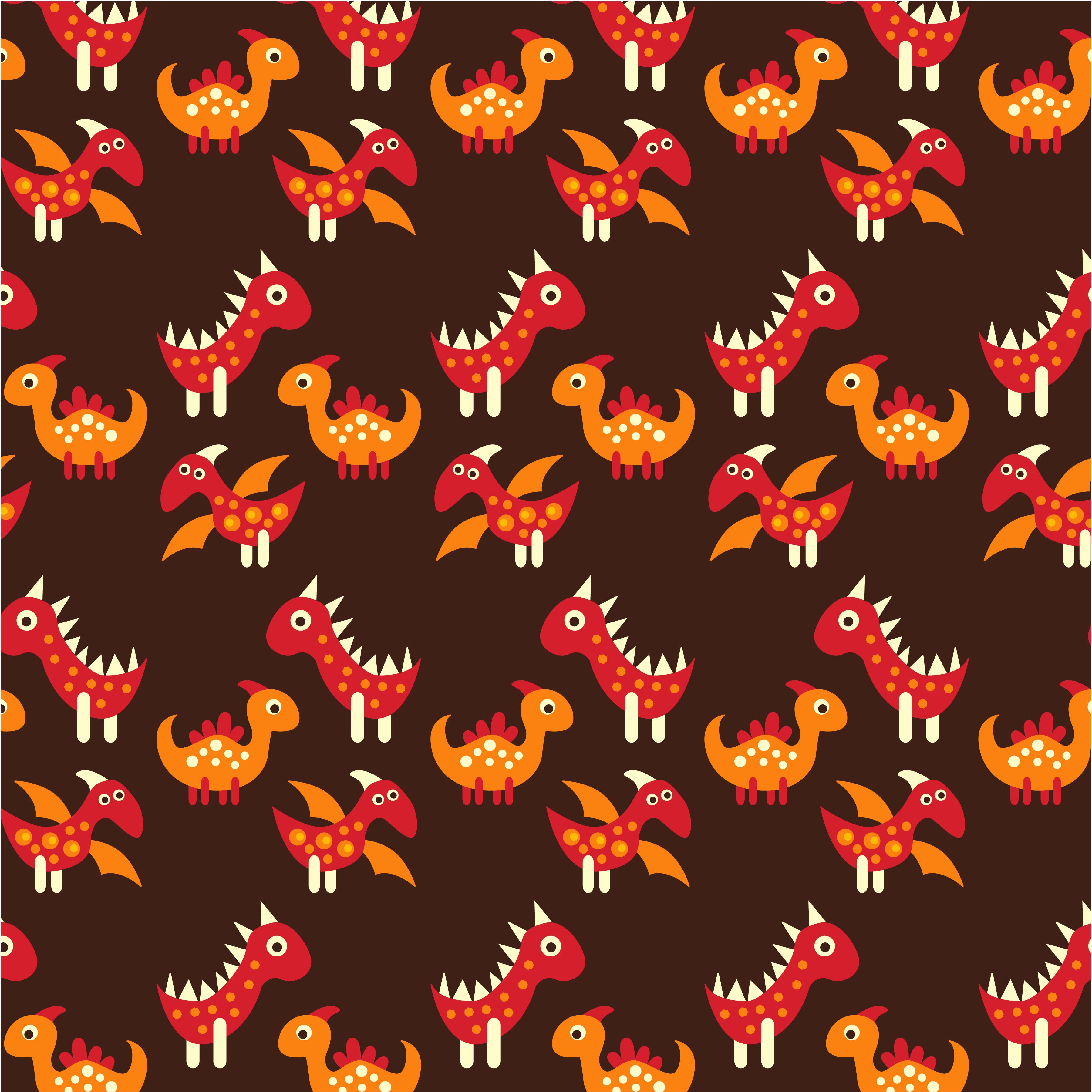 Dinosaurs Pattern Vinyl 12" x 12" - The Vinyl Haus