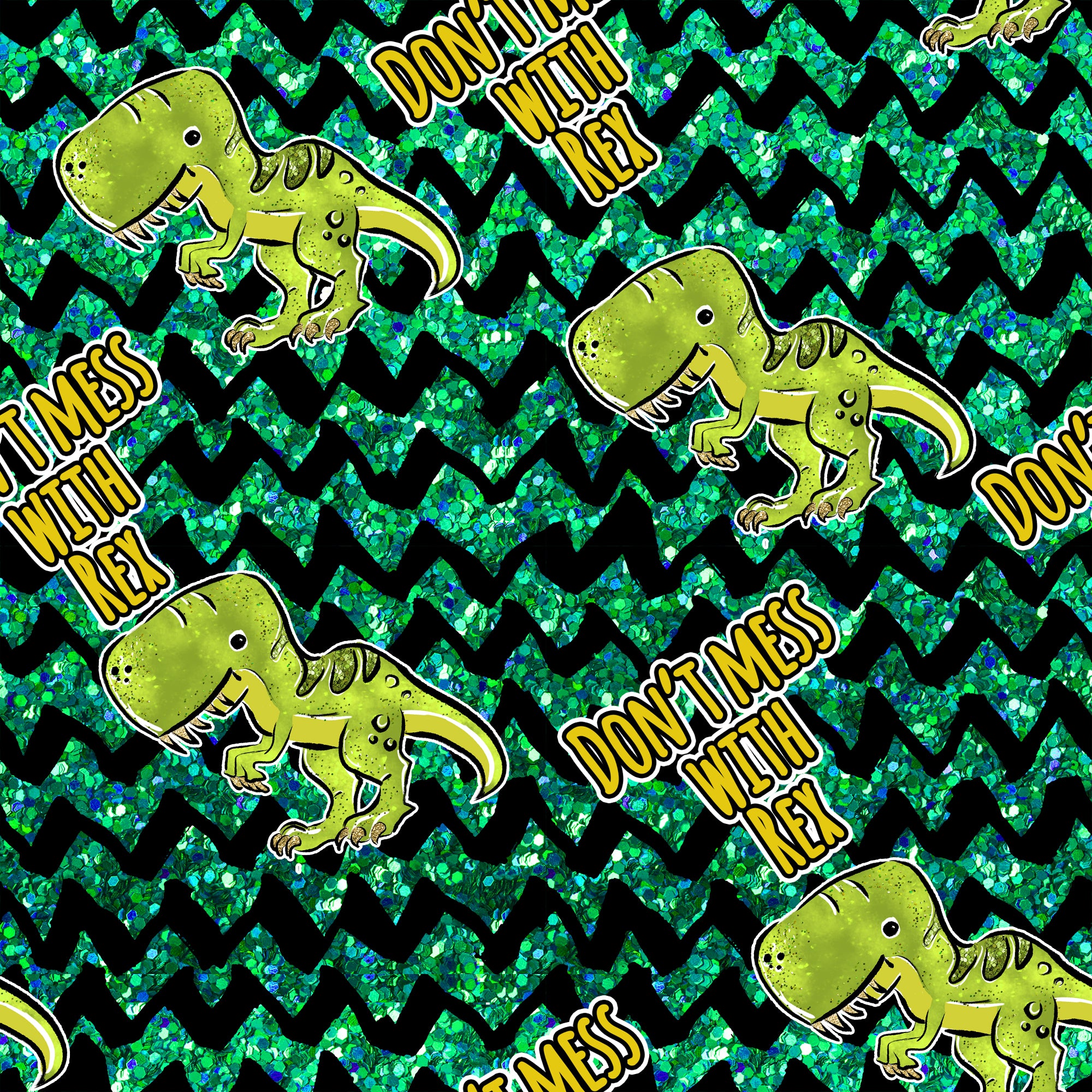 Dinosaurs T-Rex Pattern Vinyl 12" x 12" - The Vinyl Haus