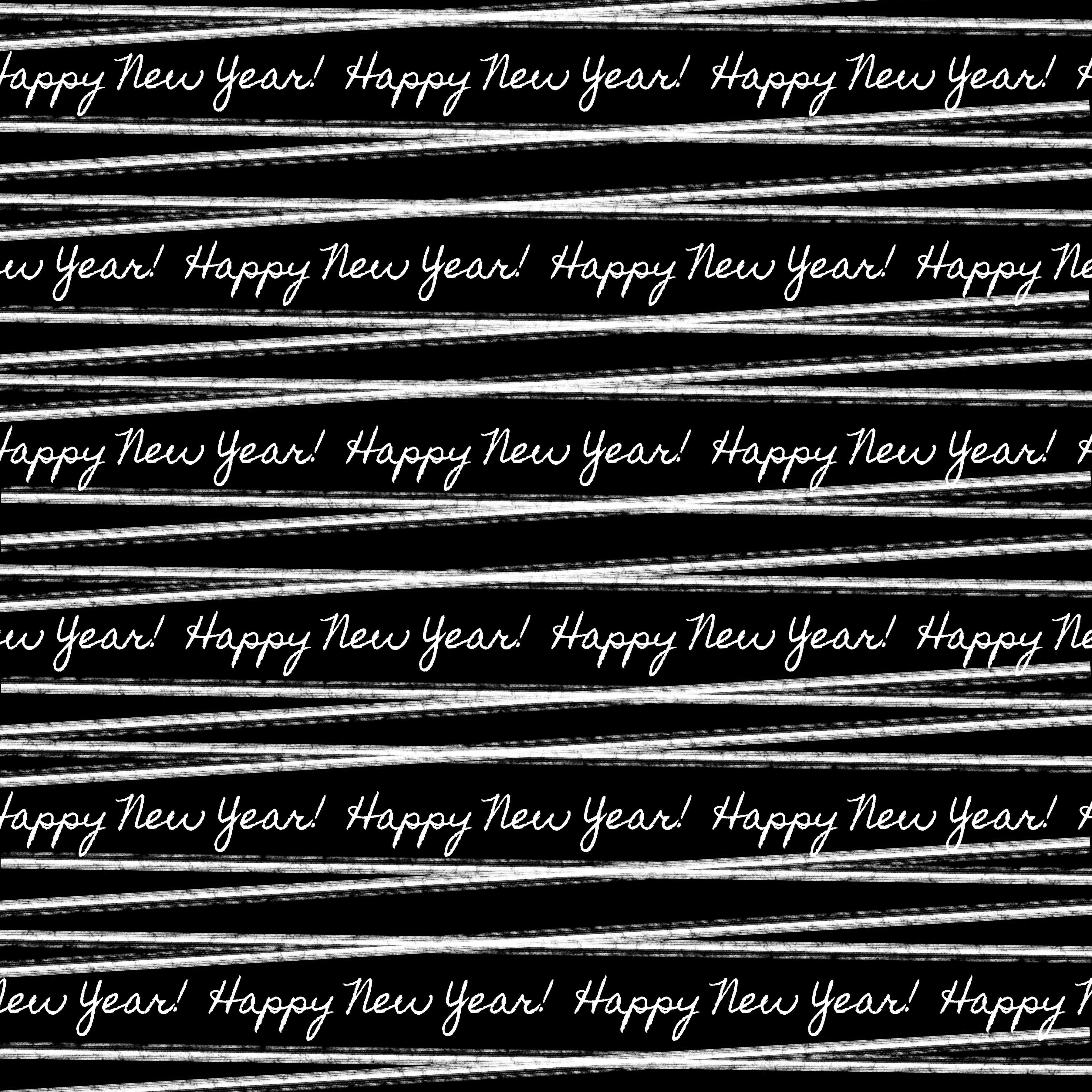 Happy New Year Pattern Vinyl 12" x 12" - The Vinyl Haus