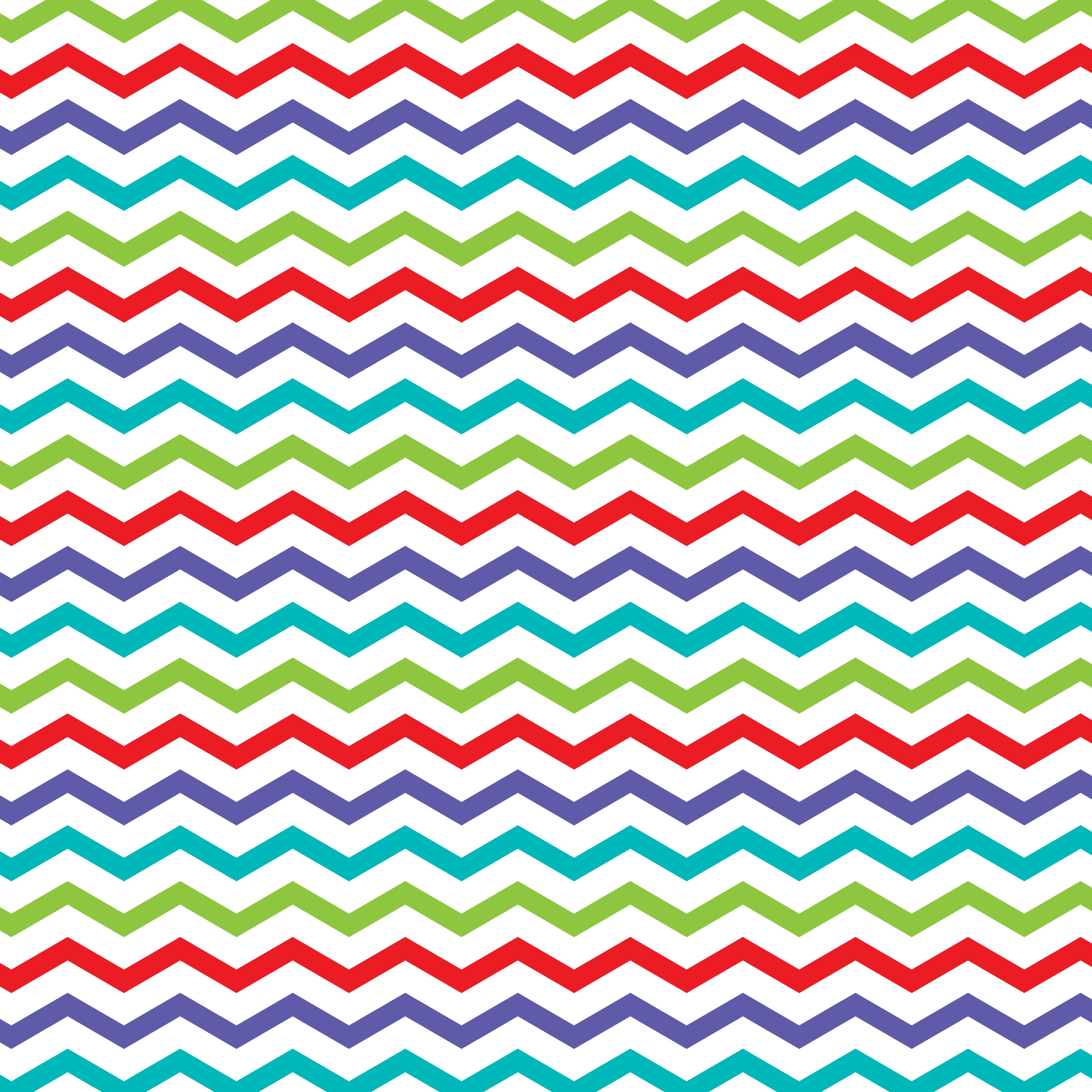Multicolored Chevron Pattern Vinyl 12" x 12" - The Vinyl Haus