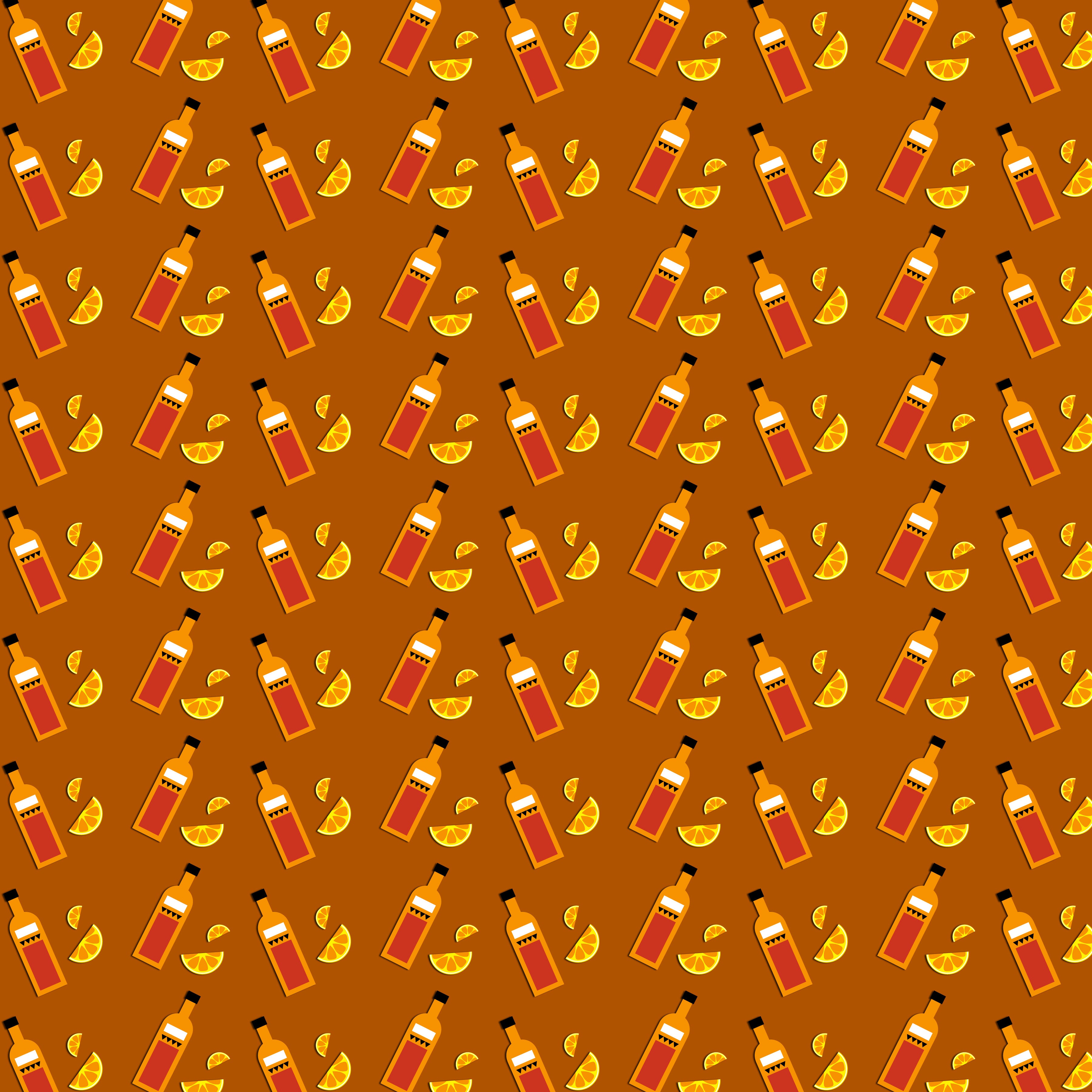 Cinco de Mayo Hot Sauce Pattern Vinyl 12" x 12" - The Vinyl Haus