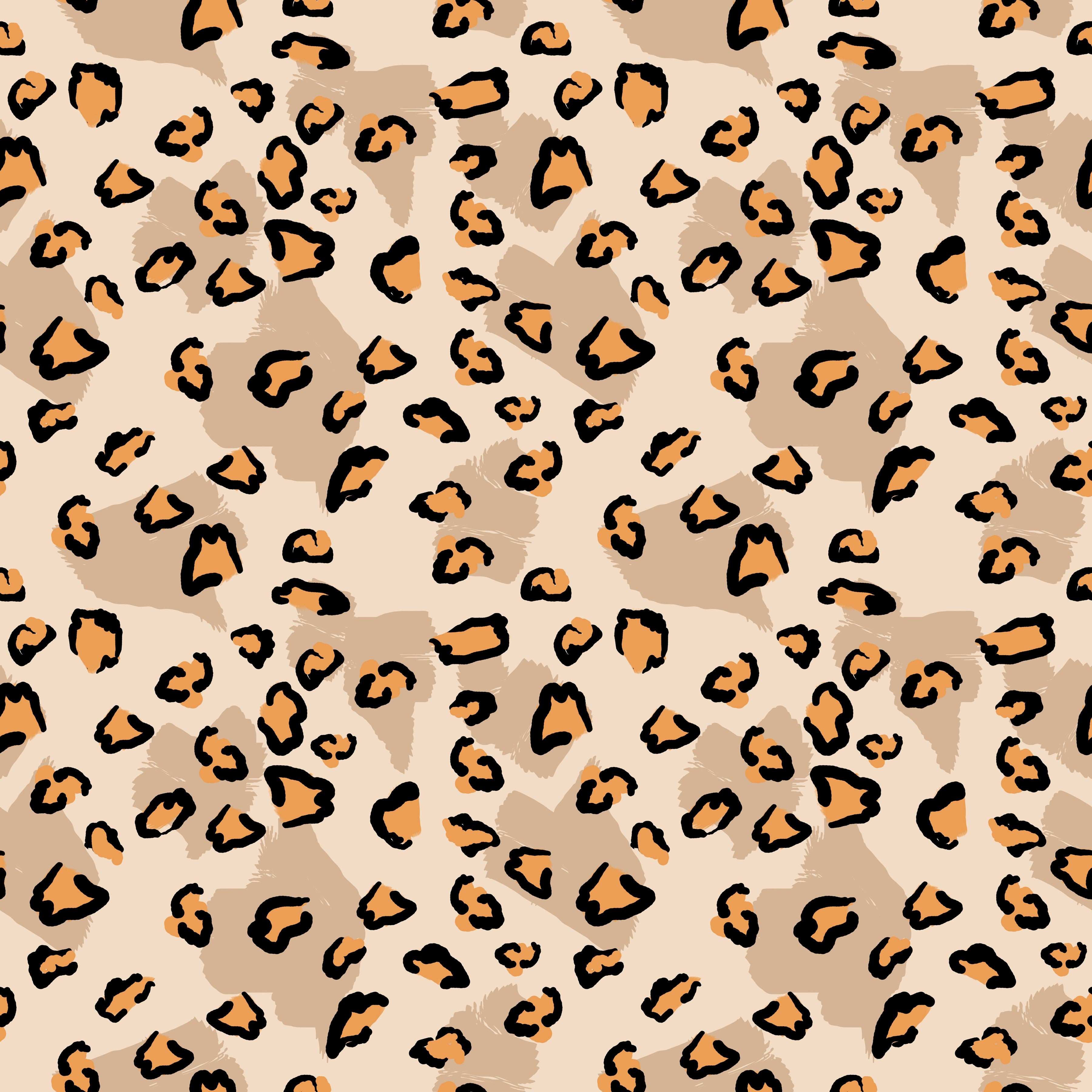 Tan Two Tone Leopard Pattern Vinyl 12" x 12" - The Vinyl Haus