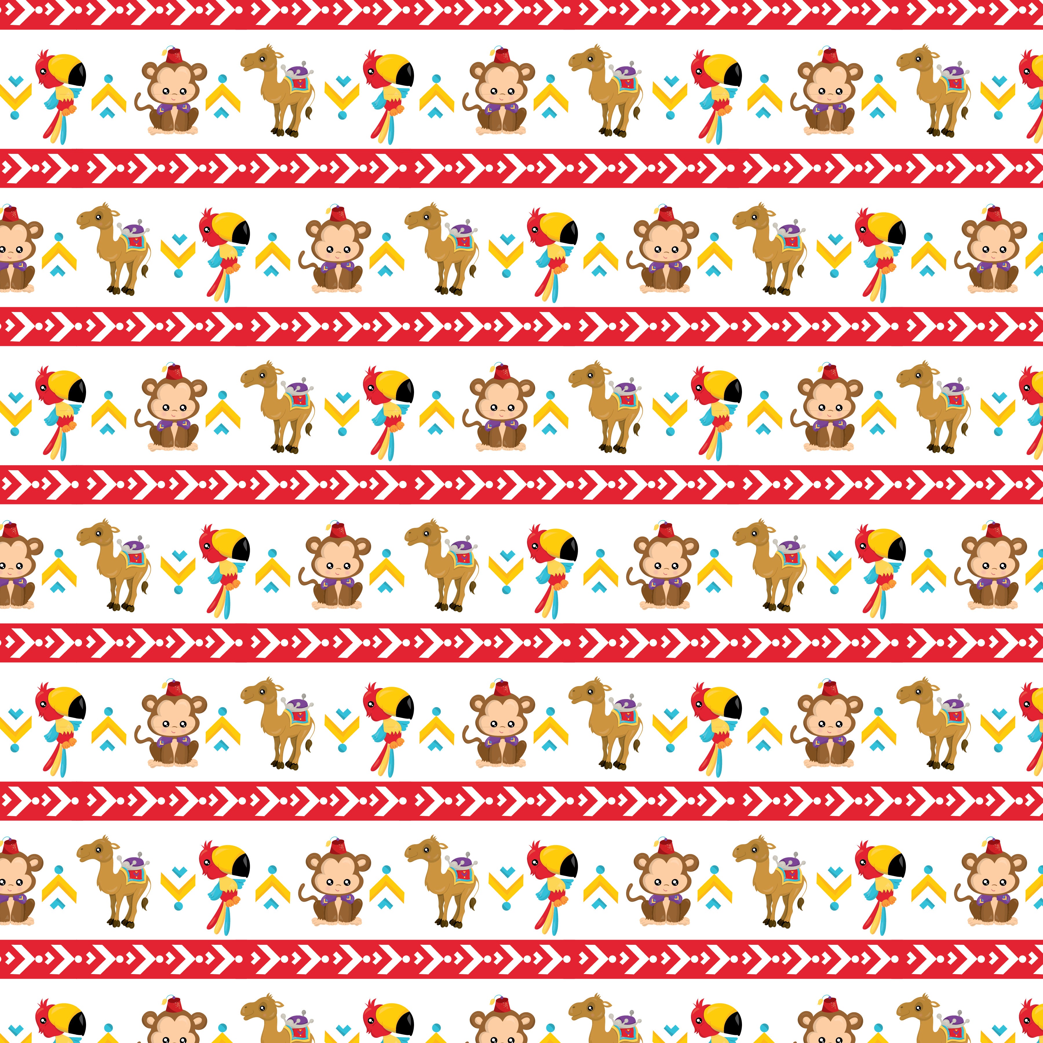 Desert Friends Pattern Vinyl 12" x 12" - The Vinyl Haus