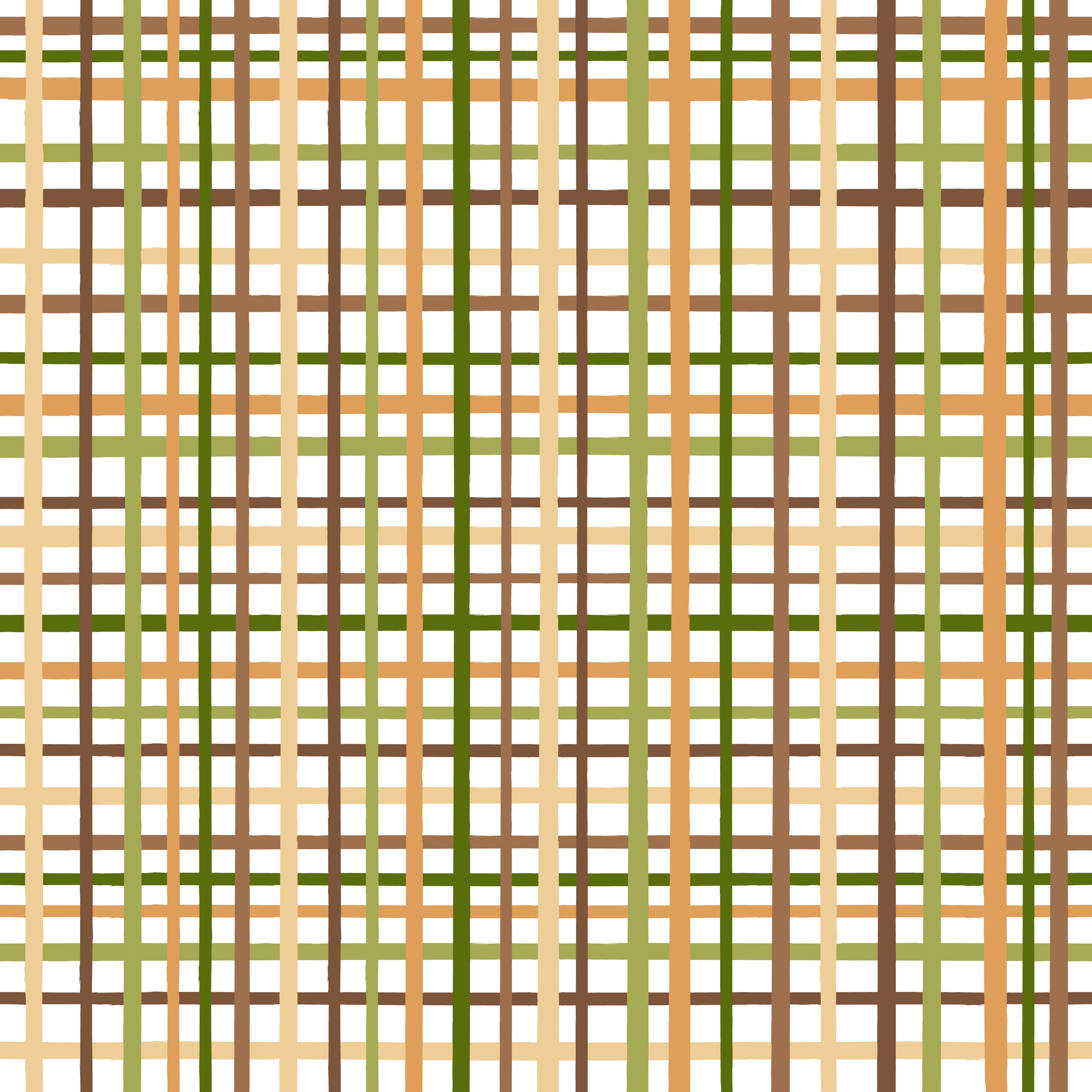 Safari Plaid Pattern Vinyl 12" x 12" - The Vinyl Haus
