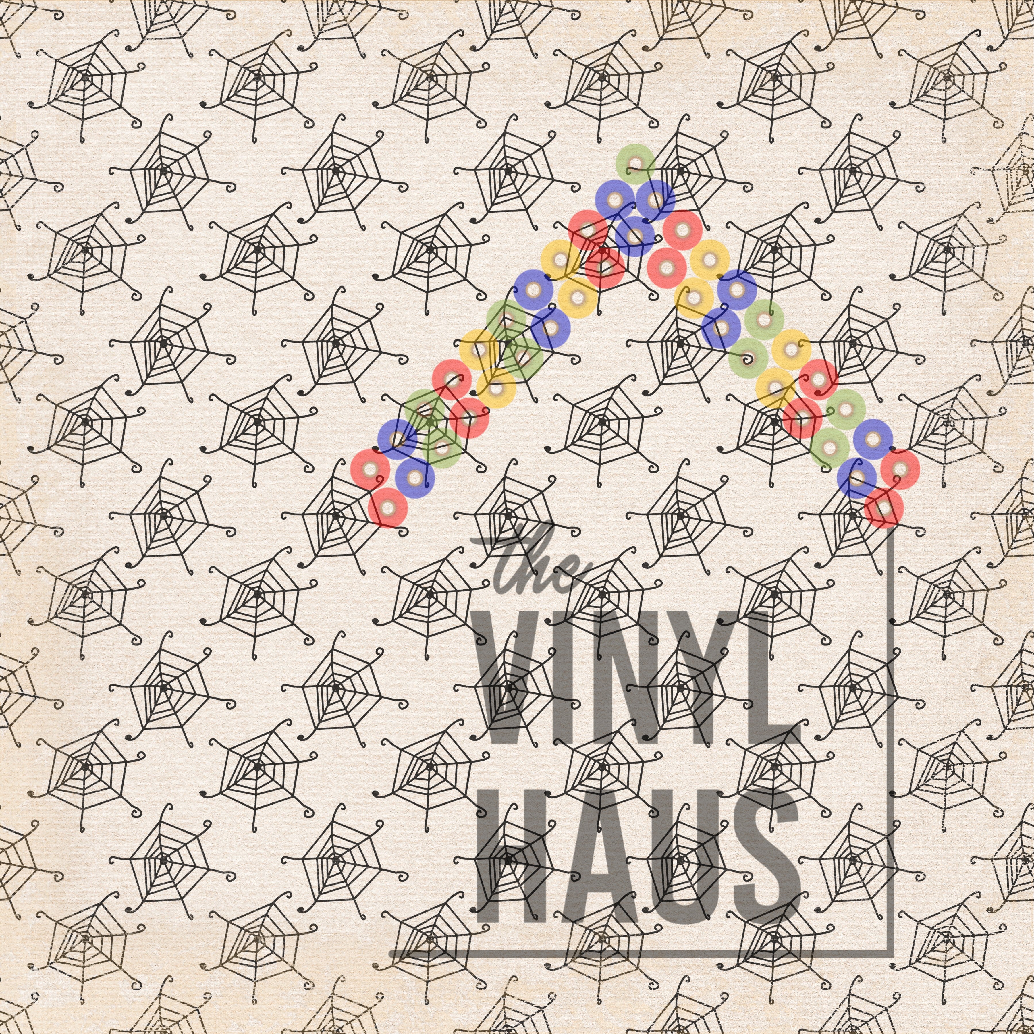 Spider Webs Pattern Vinyl 12" x 12" - The Vinyl Haus