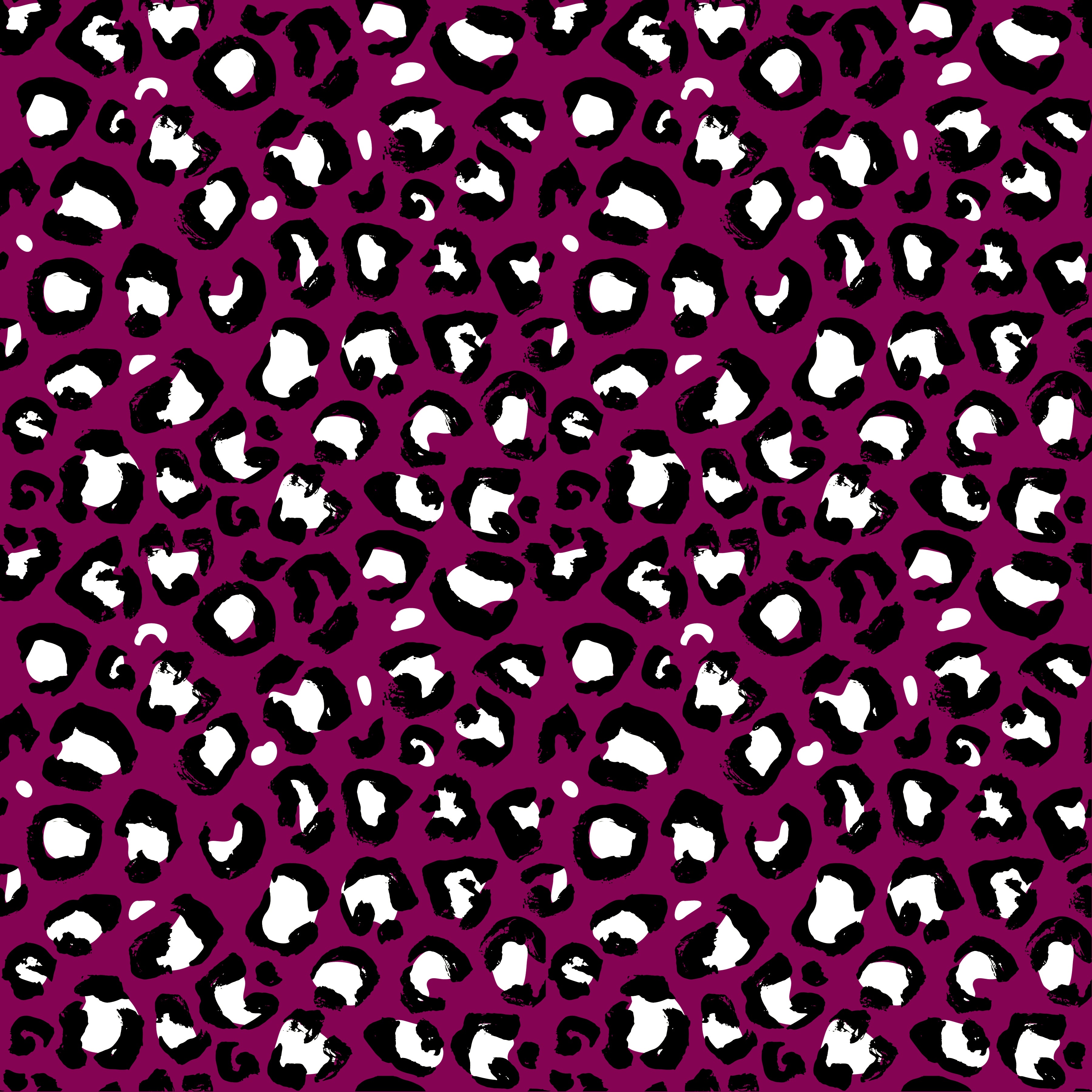 Burgundy Cheetah Print Pattern Vinyl 12" x 12" - The Vinyl Haus