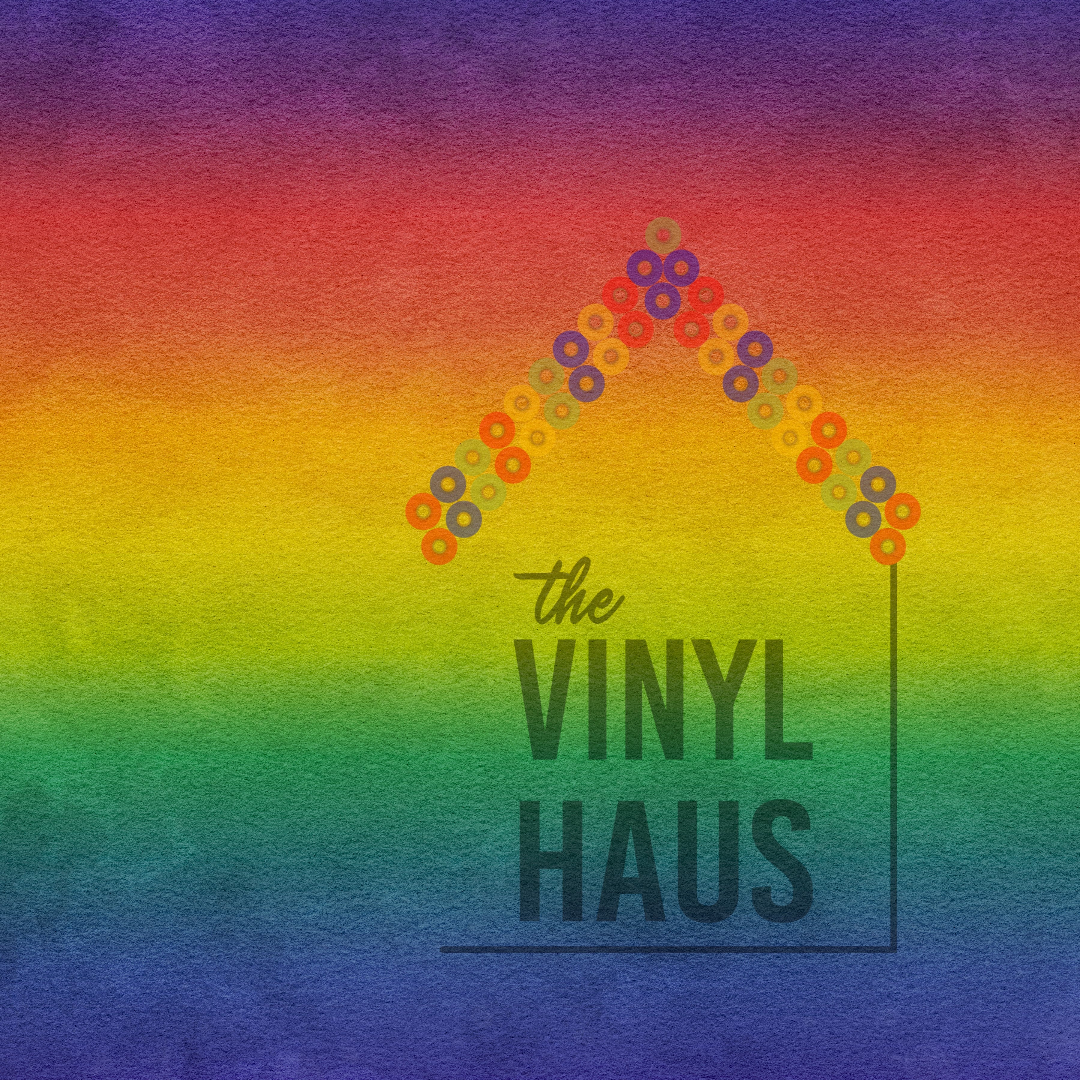 Rainbow Ombre PRIDE Pattern Vinyl 12" x 12" - The Vinyl Haus
