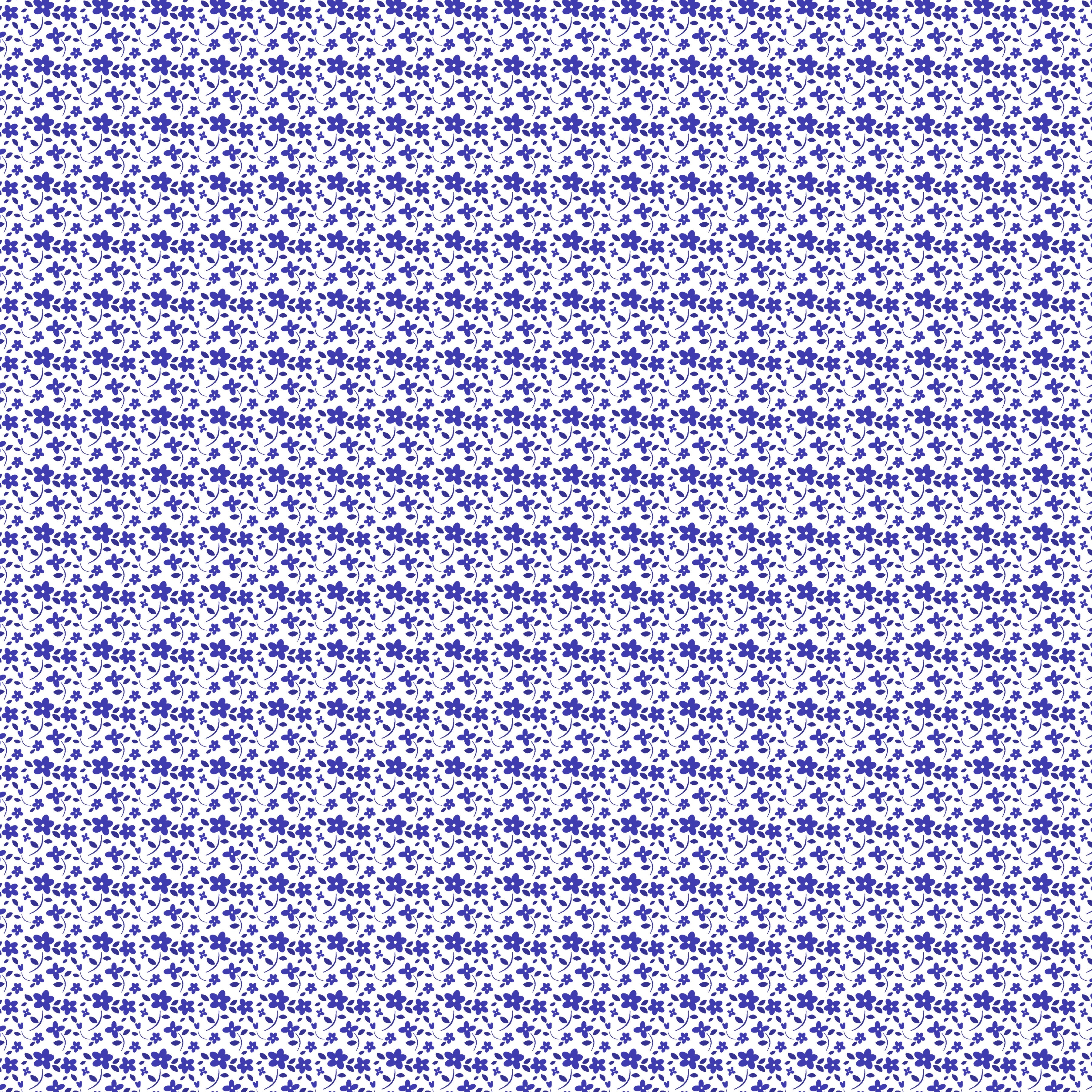 Smaller Purple Flowers Pattern Vinyl 12" x 12" - The Vinyl Haus