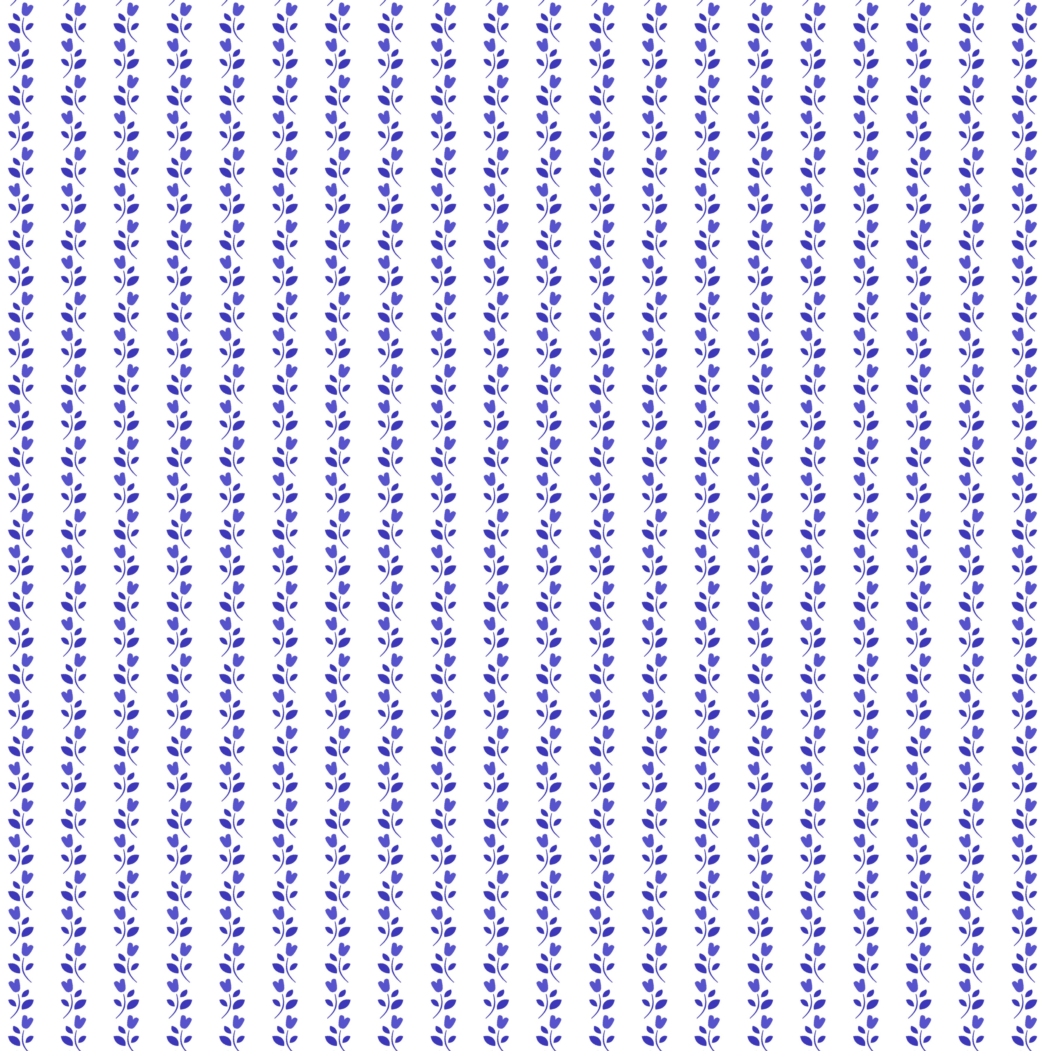 Small Purple Flowers on Vines Pattern Vinyl 12" x 12" - The Vinyl Haus