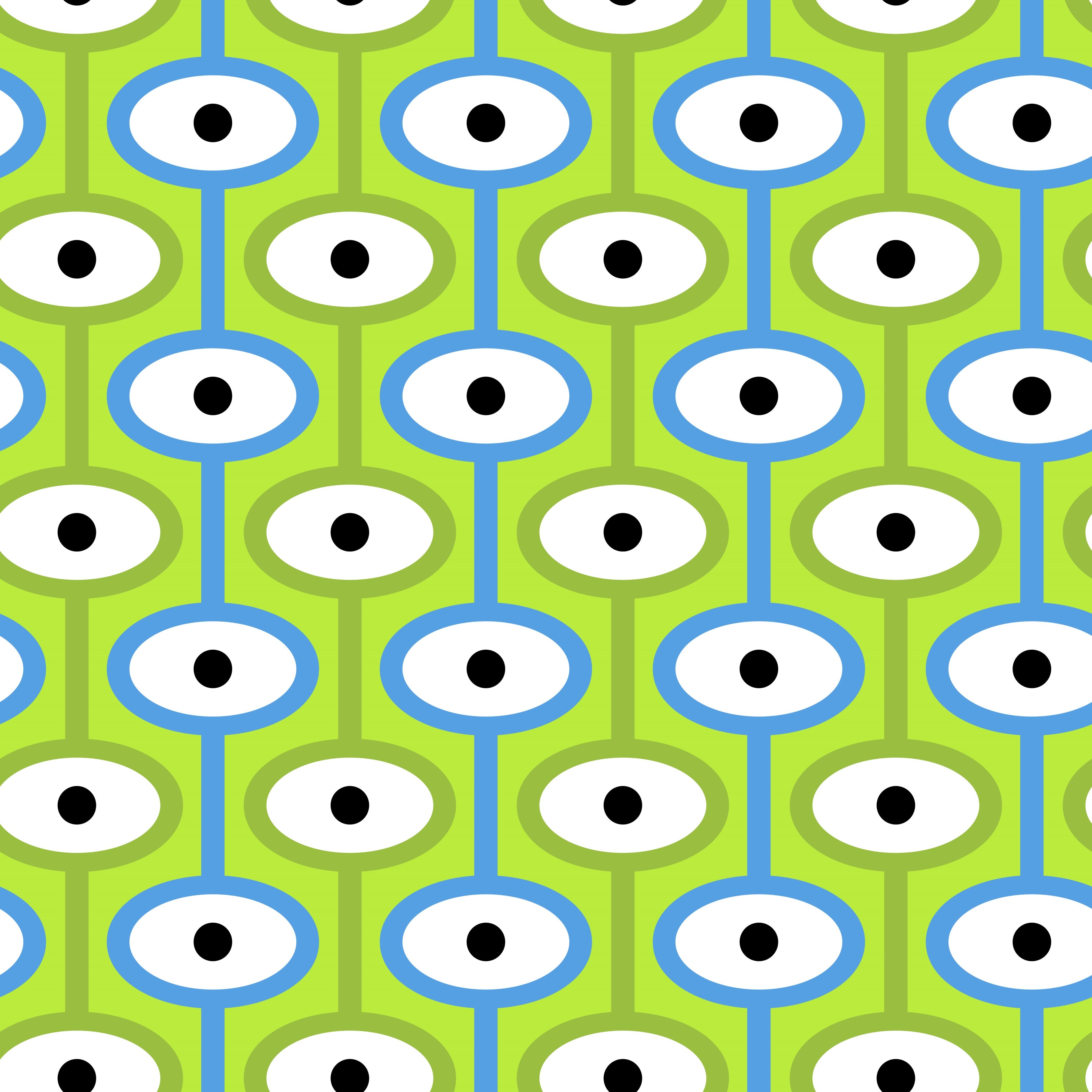 Toy Alien Eyes Pattern Vinyl 12" x 12" - The Vinyl Haus