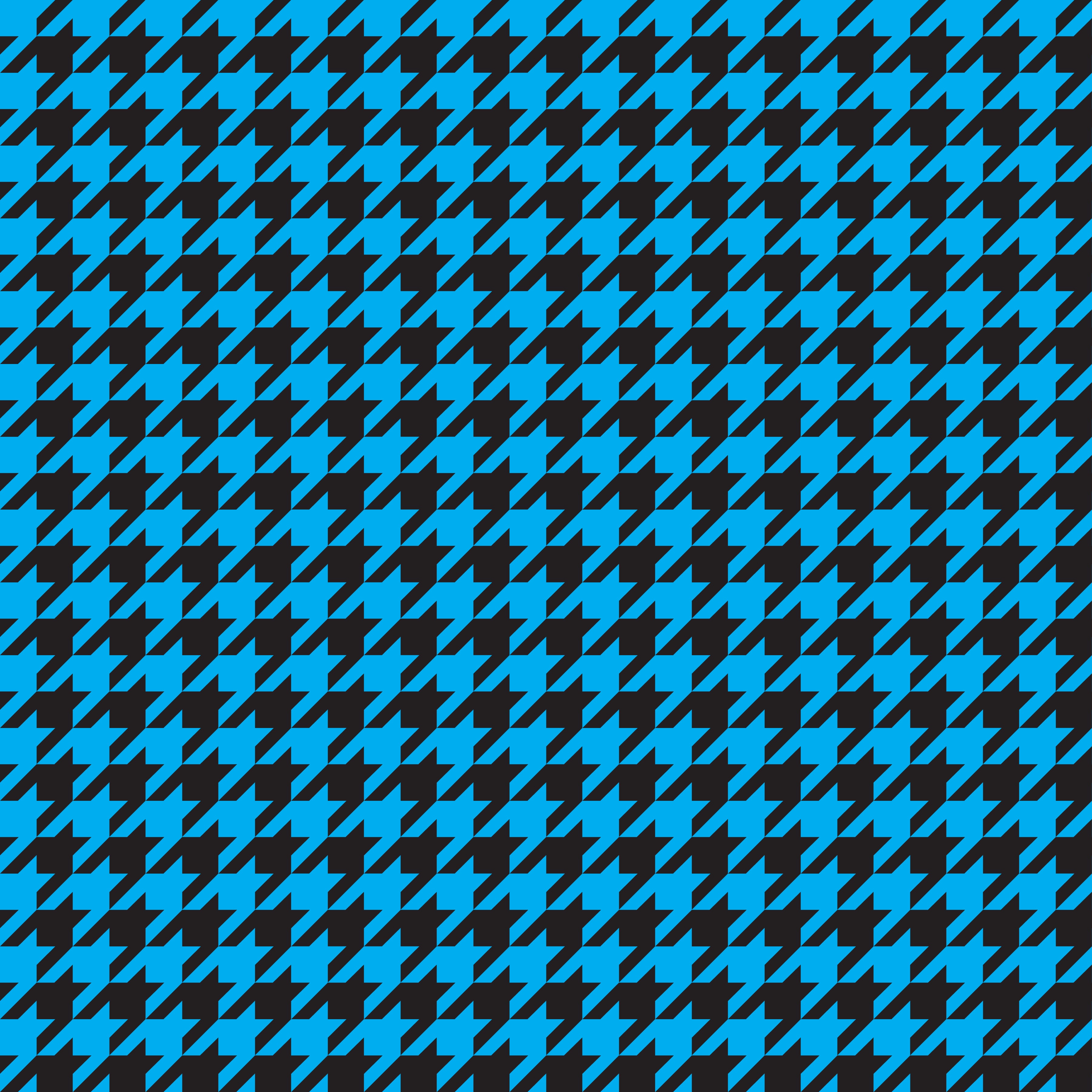 Aqua Hounds Tooth Pattern Vinyl 12" x 12" - The Vinyl Haus