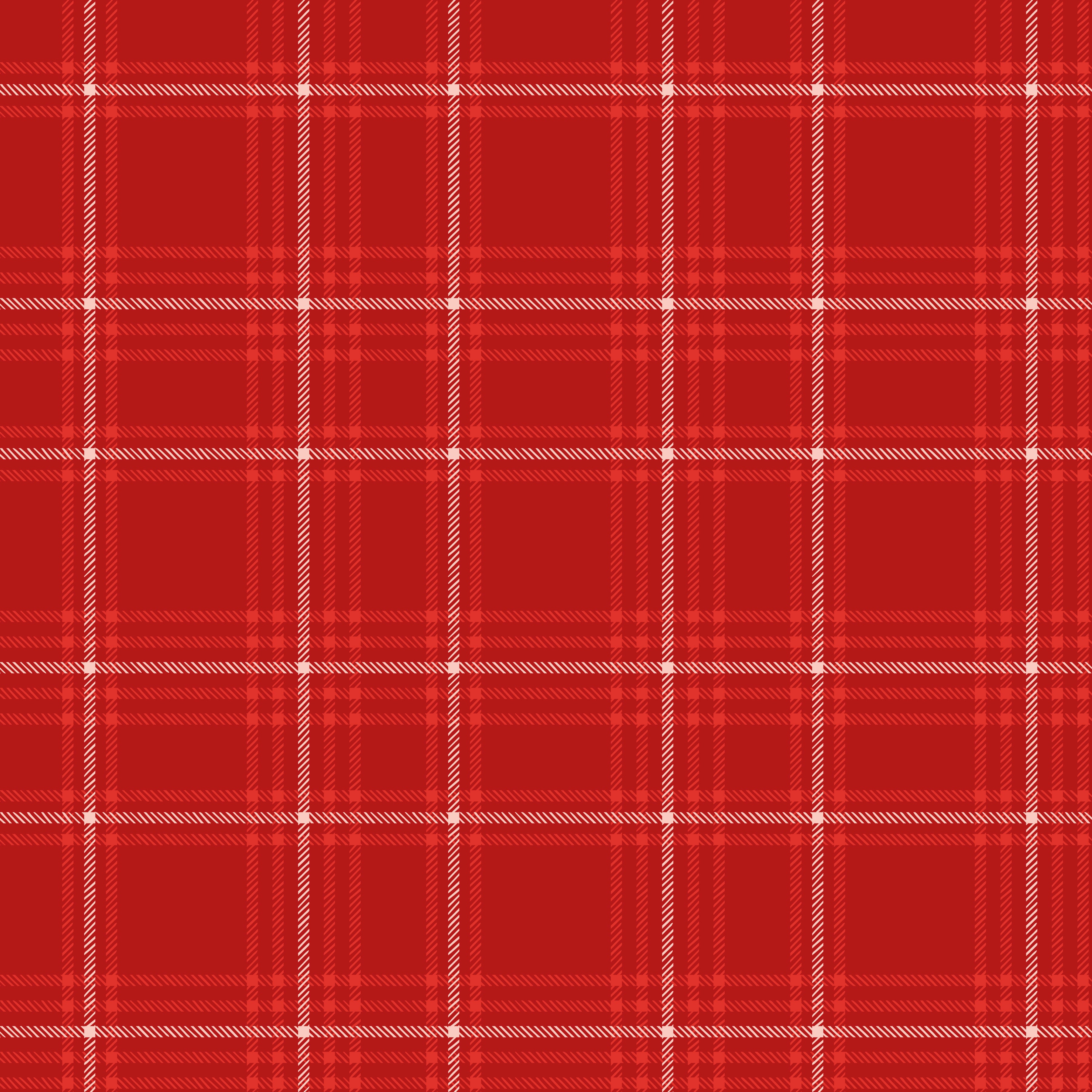Red Plaid Pattern Vinyl 12" x 12" - The Vinyl Haus