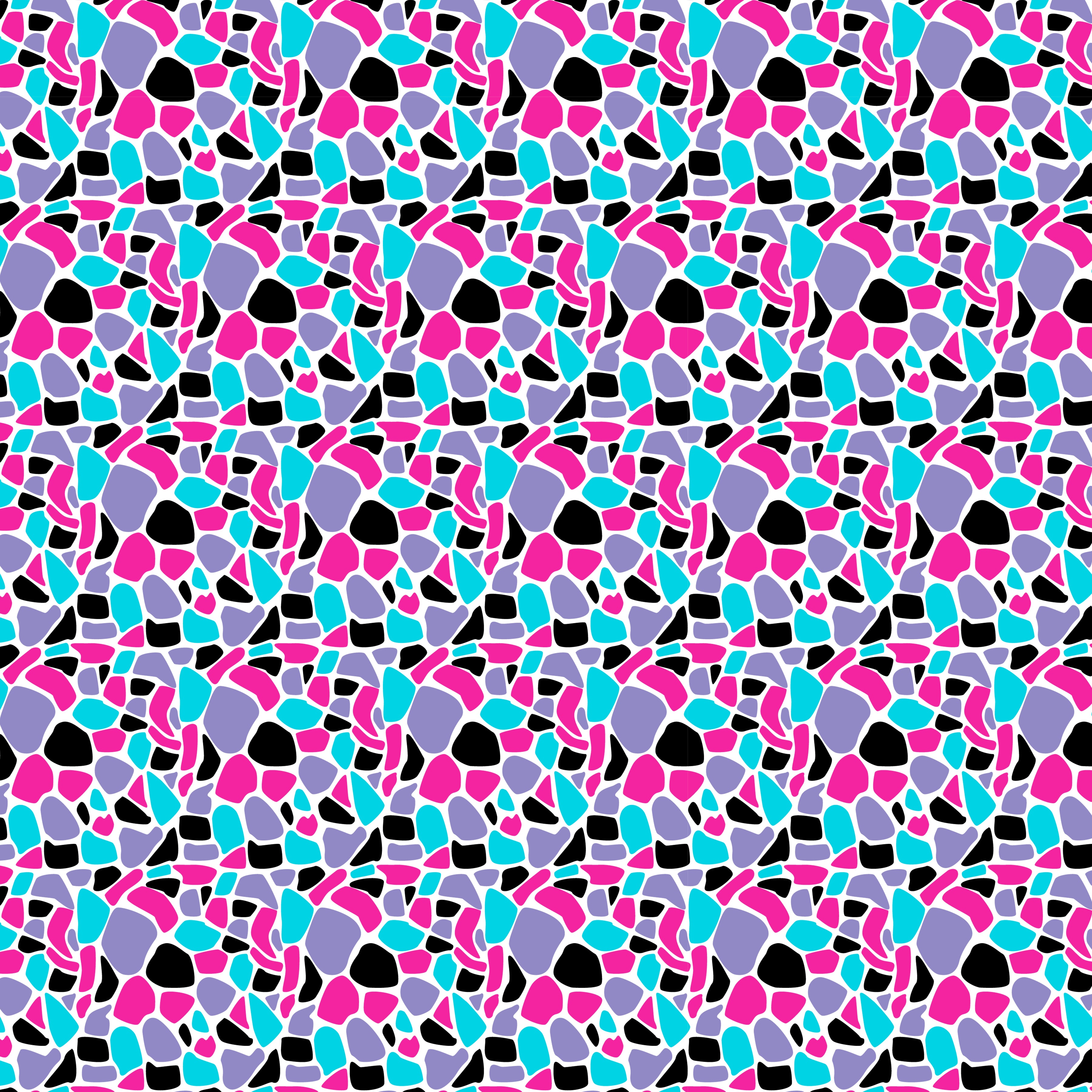 Bright Colored Giraffe Pattern Vinyl 12" x 12" - The Vinyl Haus