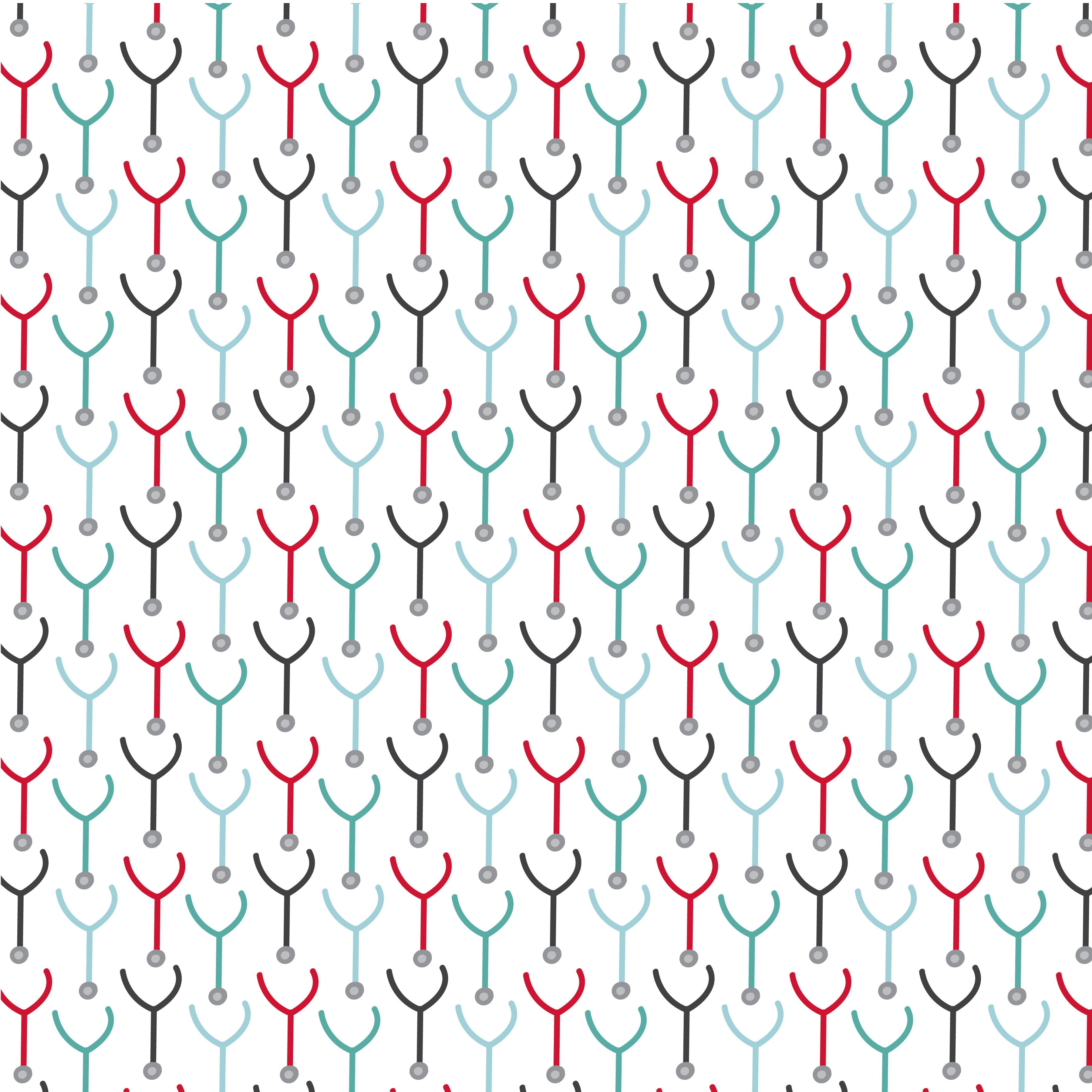 Stethoscopes Pattern Vinyl 12" x 12" - The Vinyl Haus