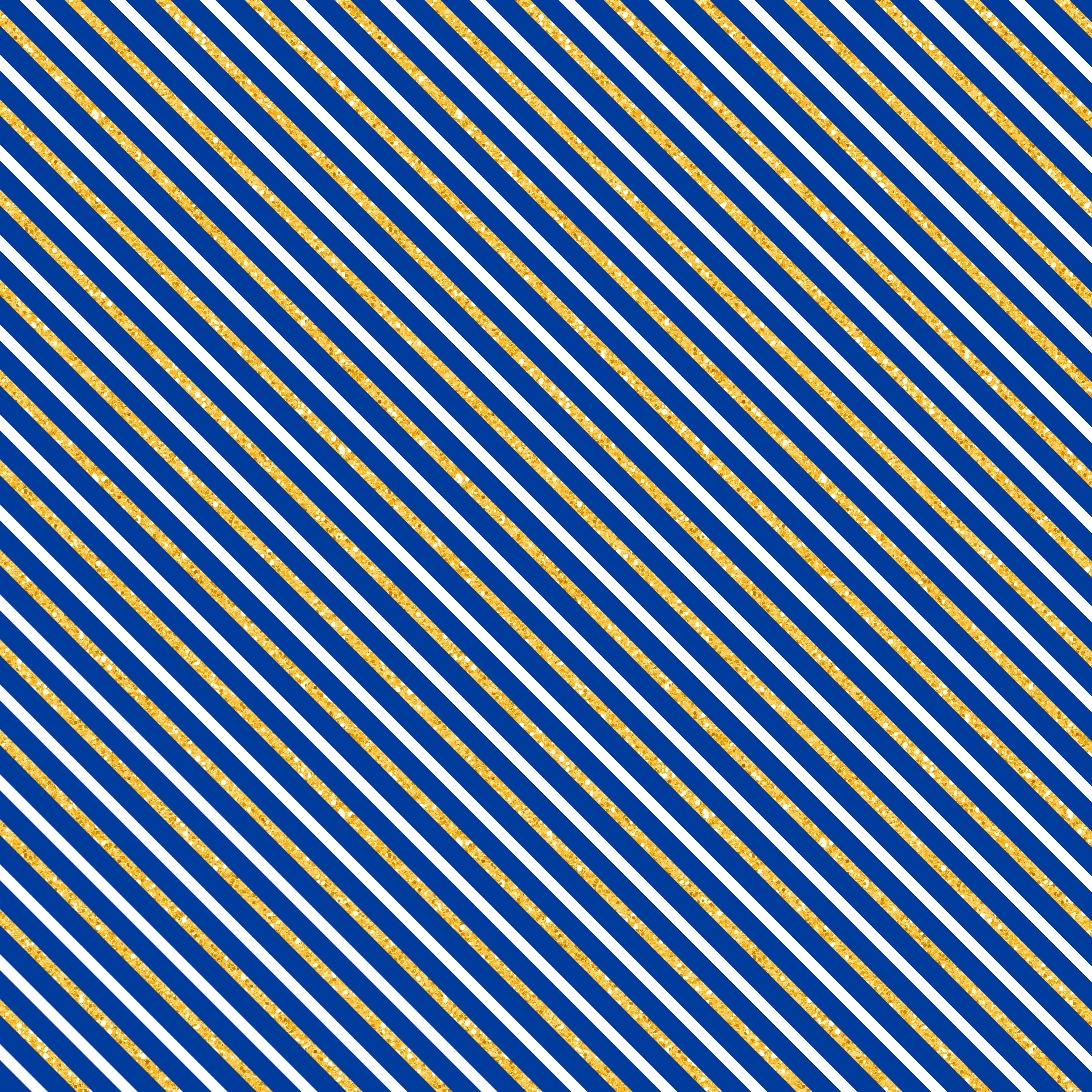 Yellow and Blue Diagonal Stripes Patterned Vinyl 12" x 12" - The Vinyl Haus