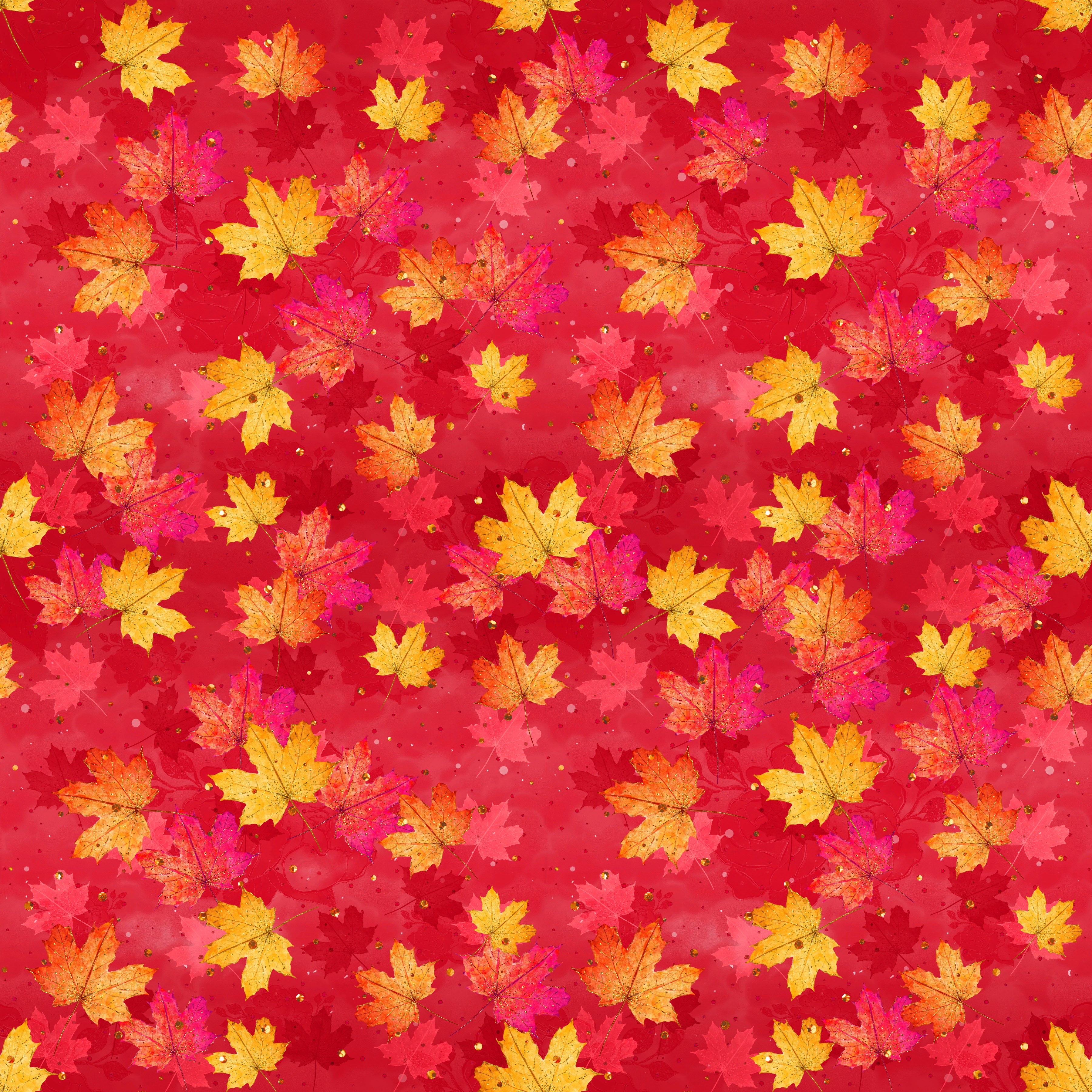 Falling Leaves Patterned Vinyl 12" x 12" - The Vinyl Haus