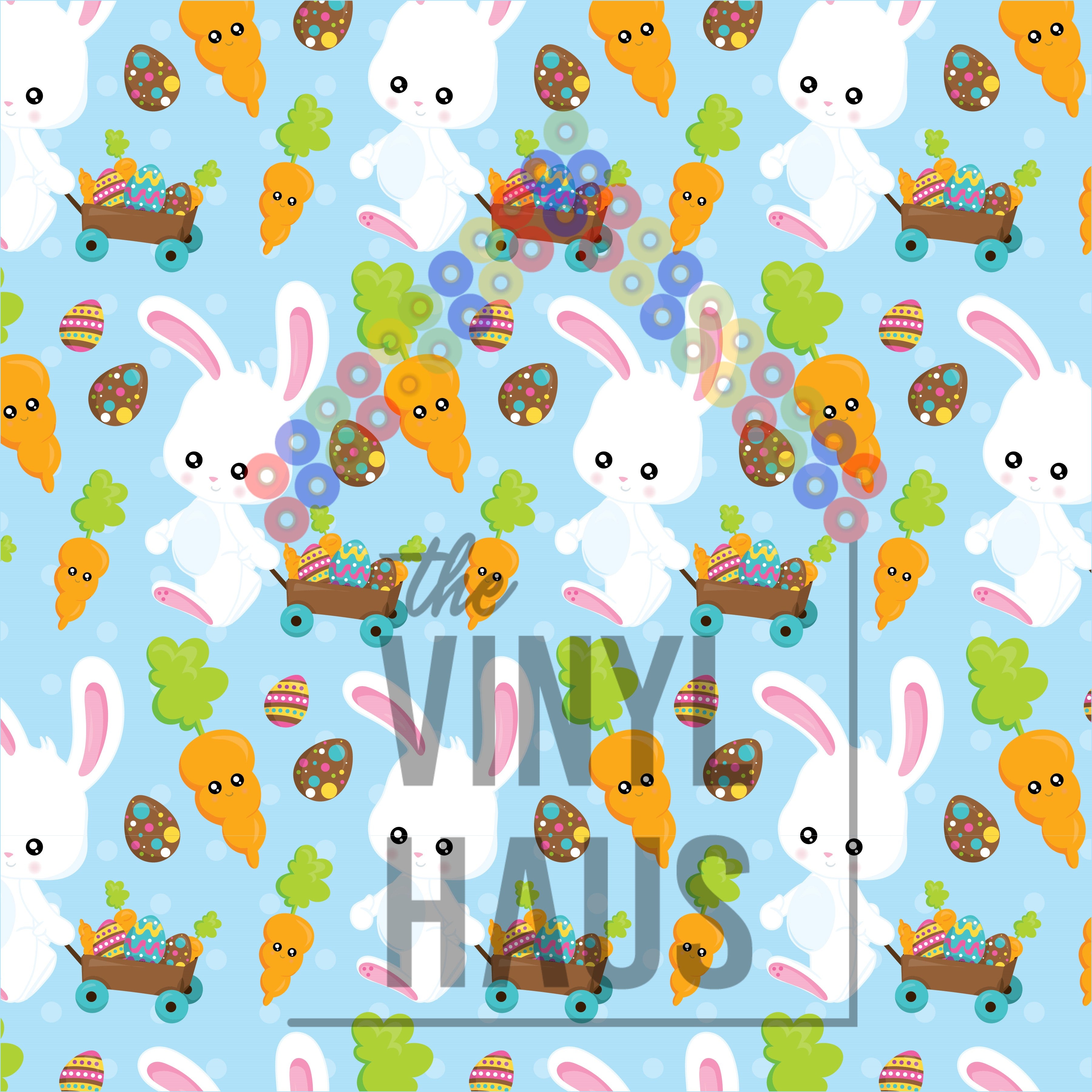Easter Fun Pattern Vinyl 12" x 12 - The Vinyl Haus