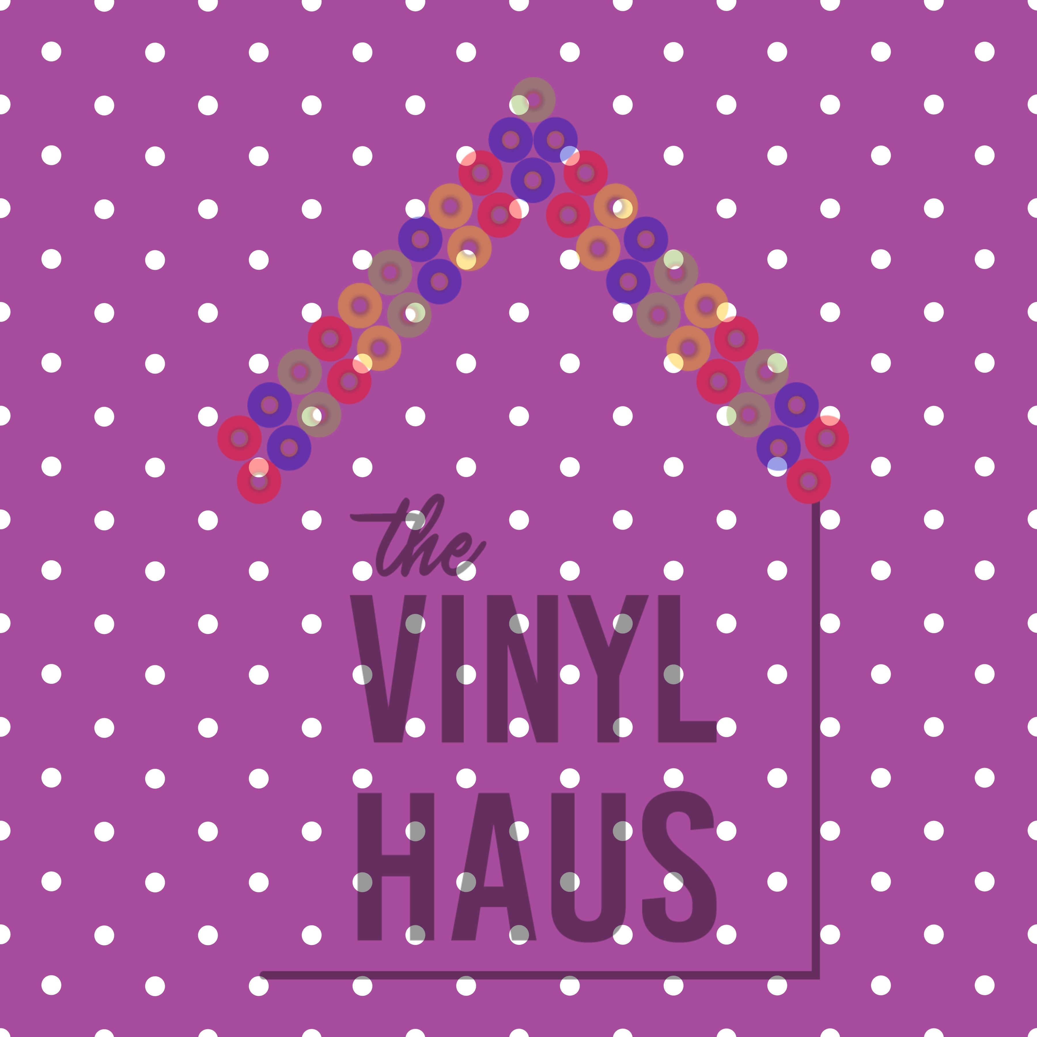 Purple Polka Dot Pattern Vinyl 12" x 12" - The Vinyl Haus