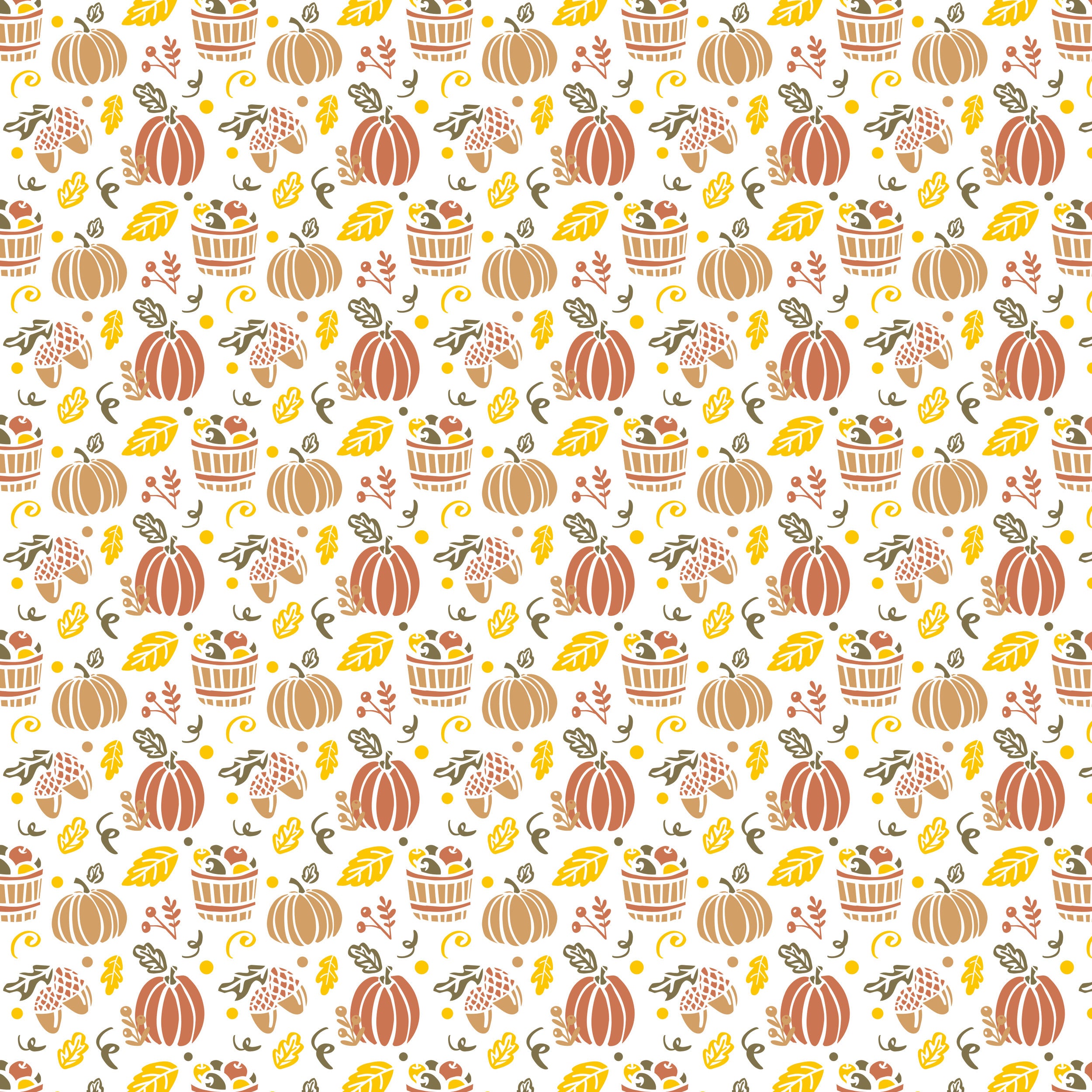 All Things Fall Pattern Vinyl 12" x 12" - Heat Transfer Haus