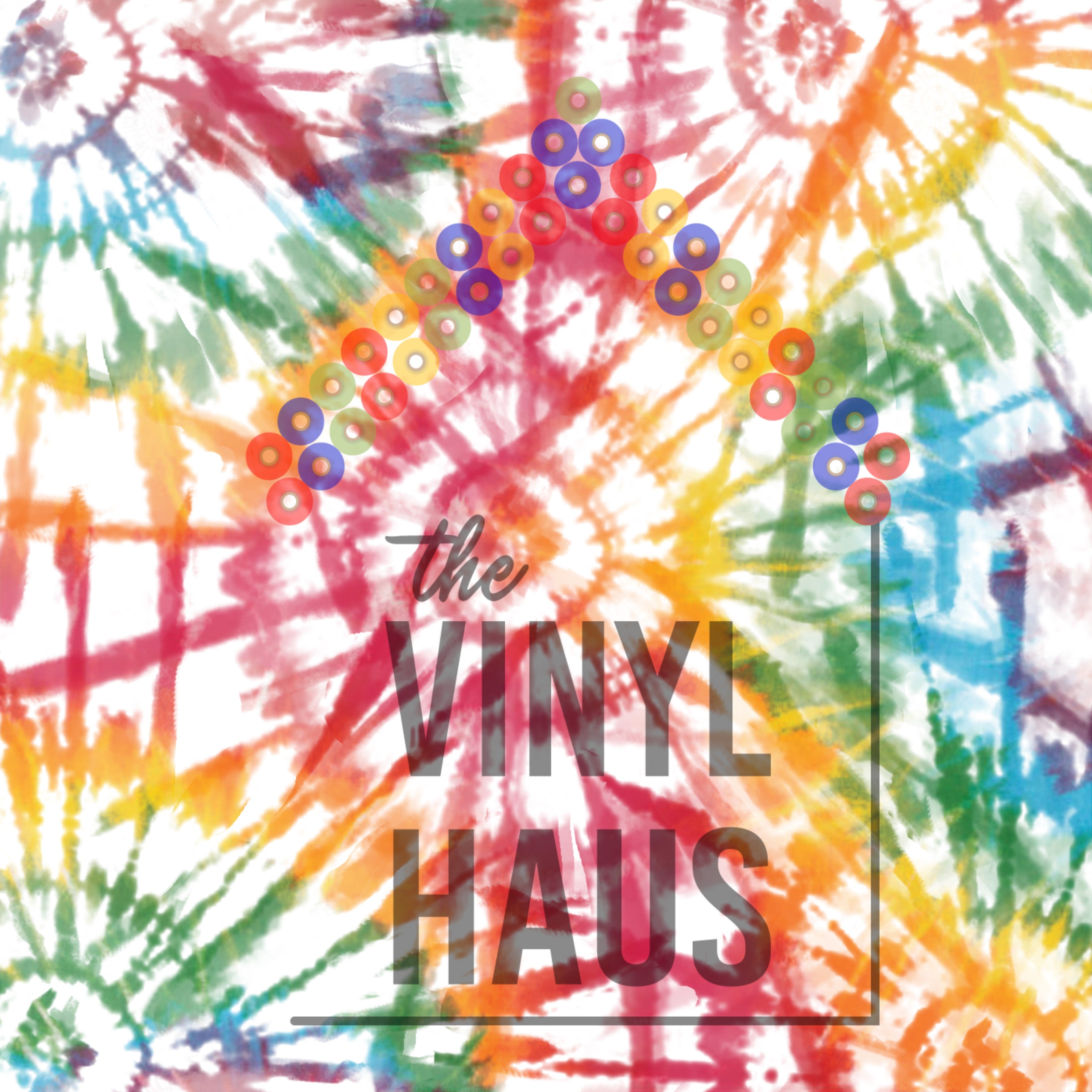 Tie Dye White Background Pattern Vinyl 12" x 12" - The Vinyl Haus