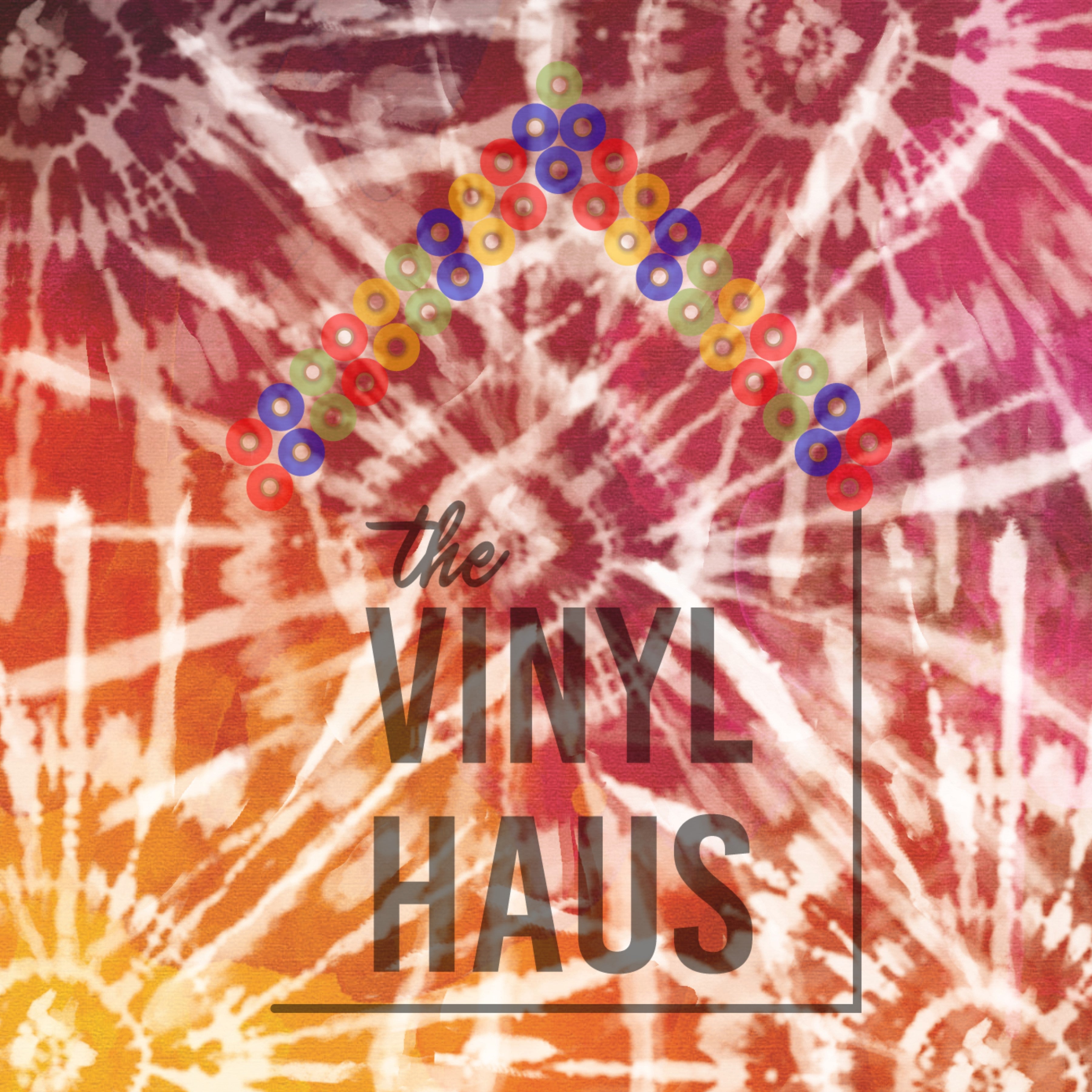 Tie Dye Multi Color Background Pattern Vinyl 12" x 12" - The Vinyl Haus
