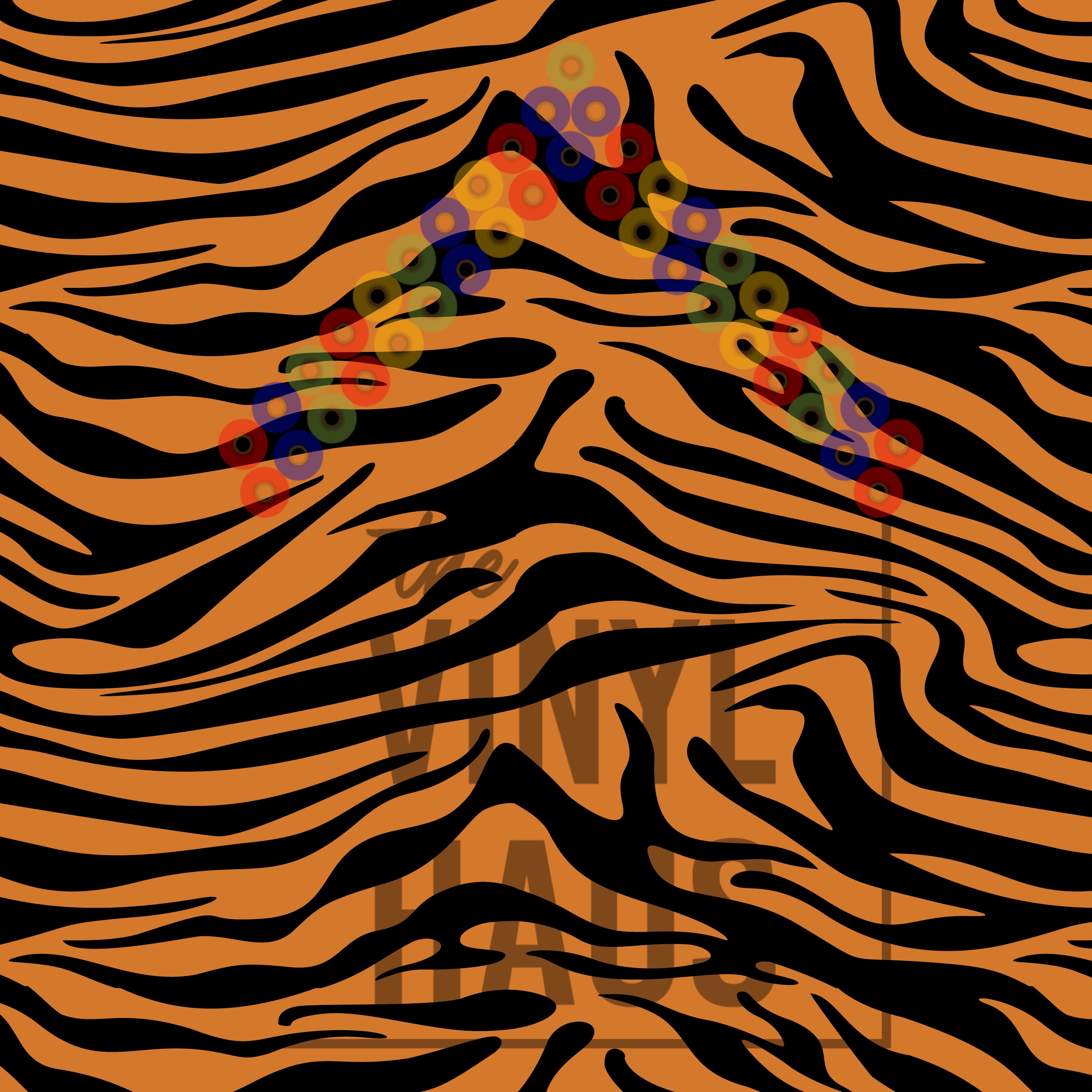 Tiger Pattern Vinyl 12" x 12" - The Vinyl Haus