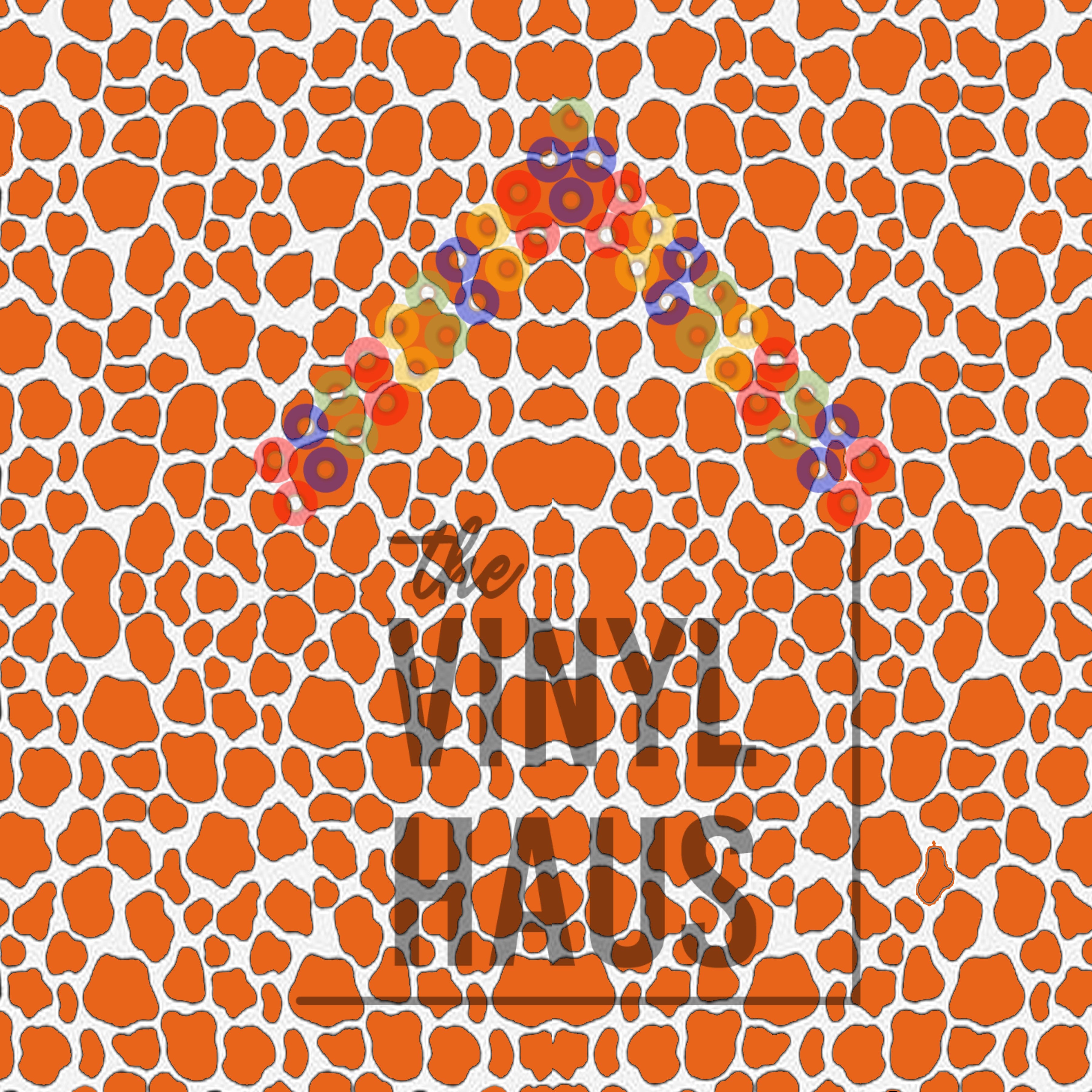 Giraffe Pattern Vinyl 12" x 12" - The Vinyl Haus