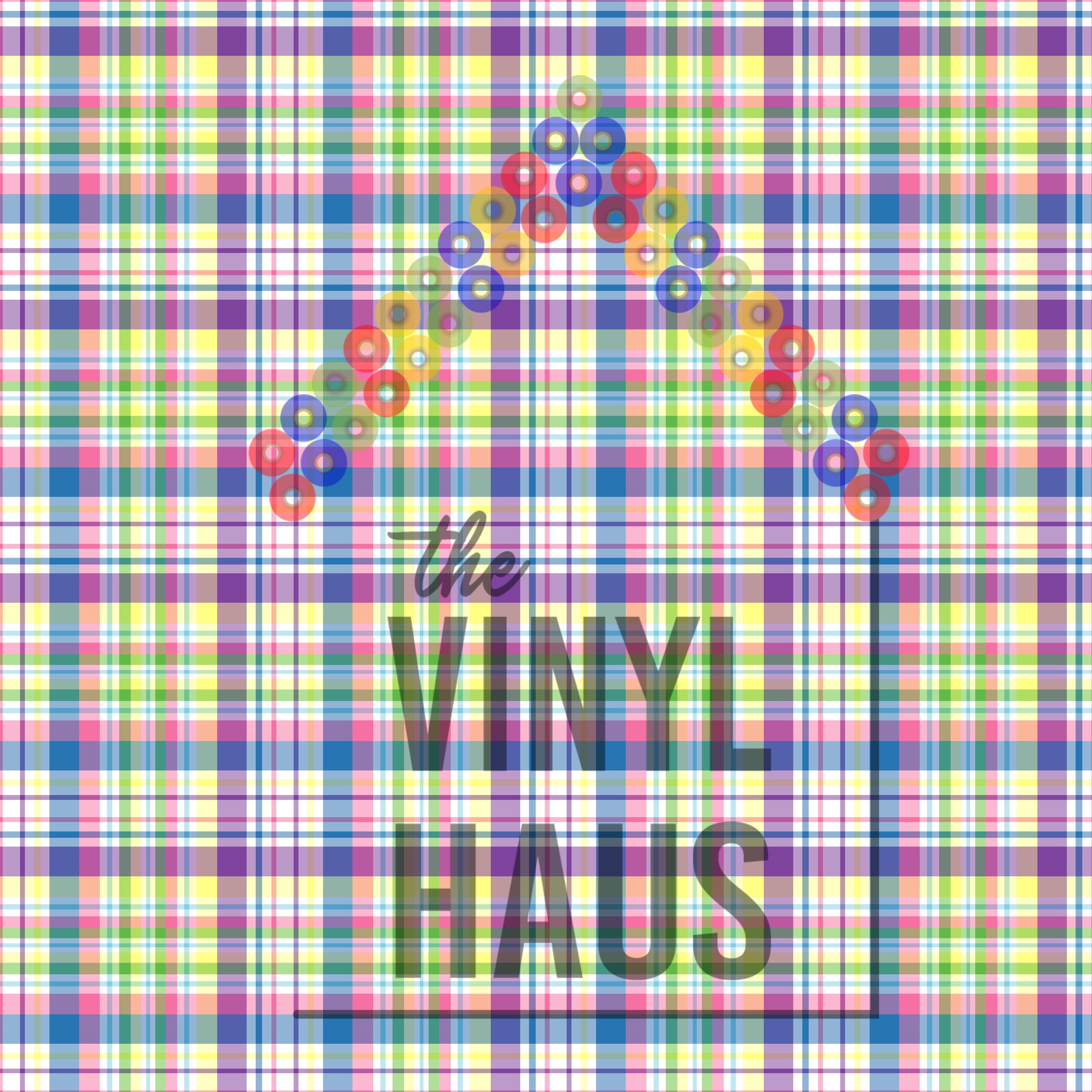 Spring Plaid Pattern Vinyl 12" x 12" - The Vinyl Haus