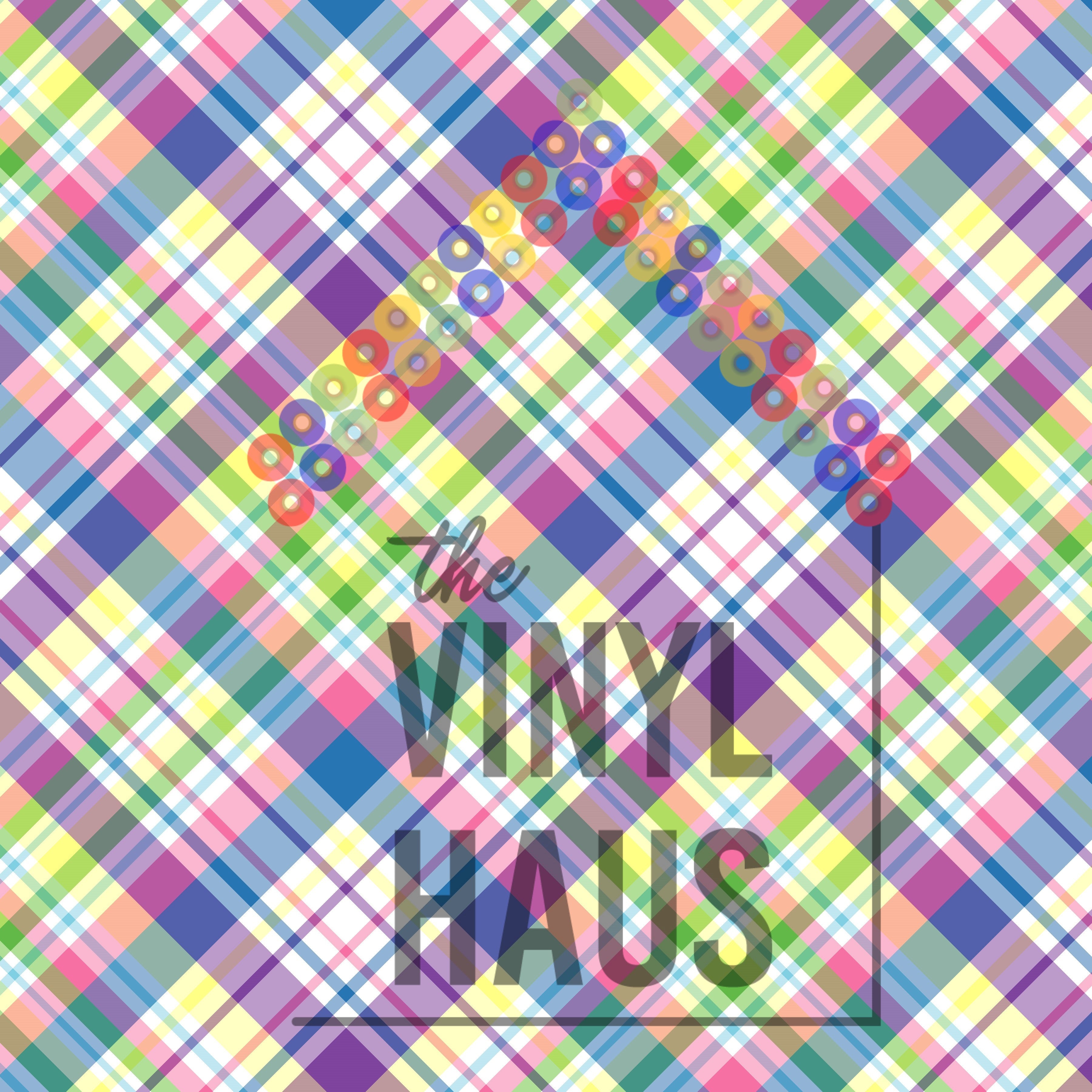 Spring Plaid Pattern Vinyl 12" x 12" - The Vinyl Haus