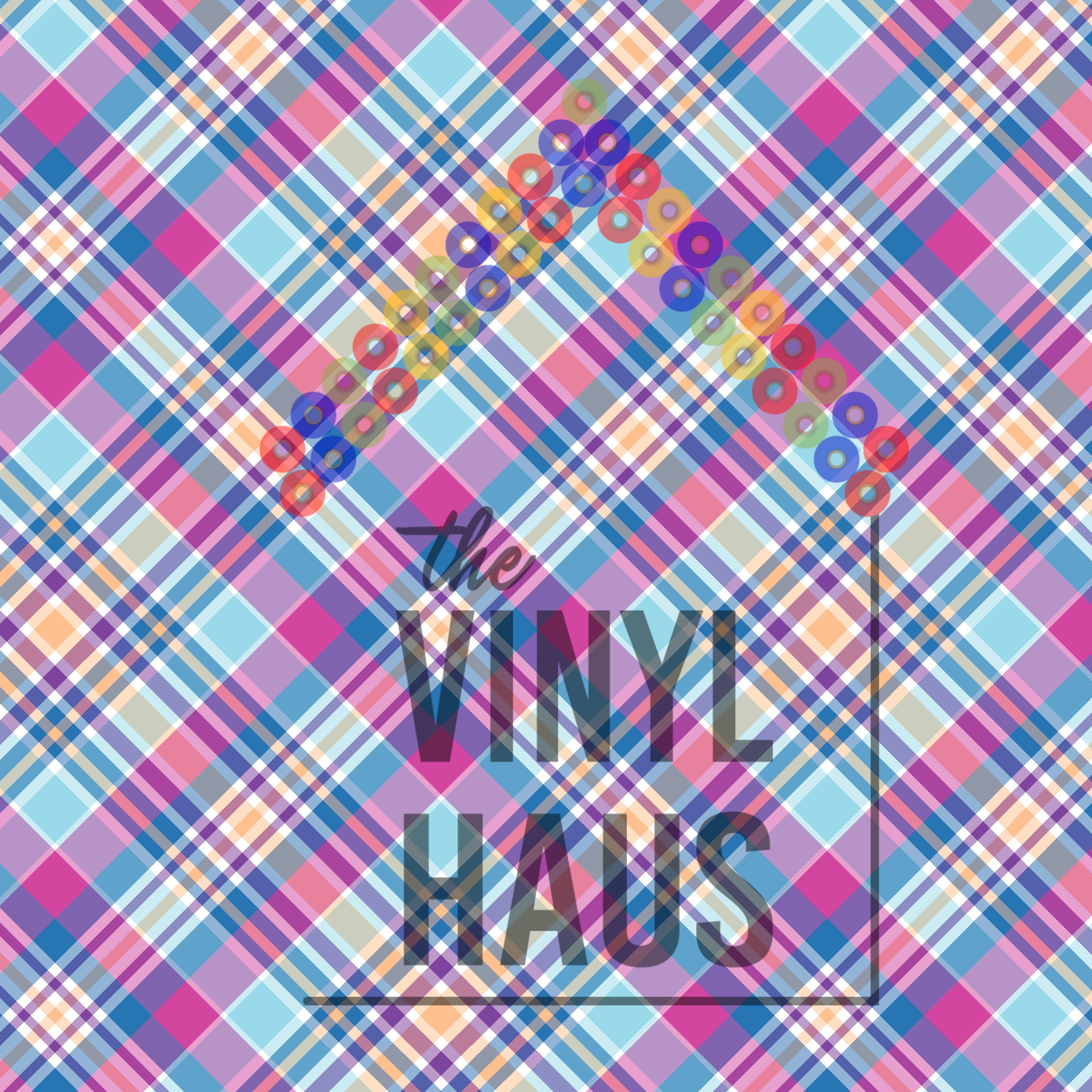 Spring Plaid Pattern Vinyl 12" x 12" - The Vinyl Haus