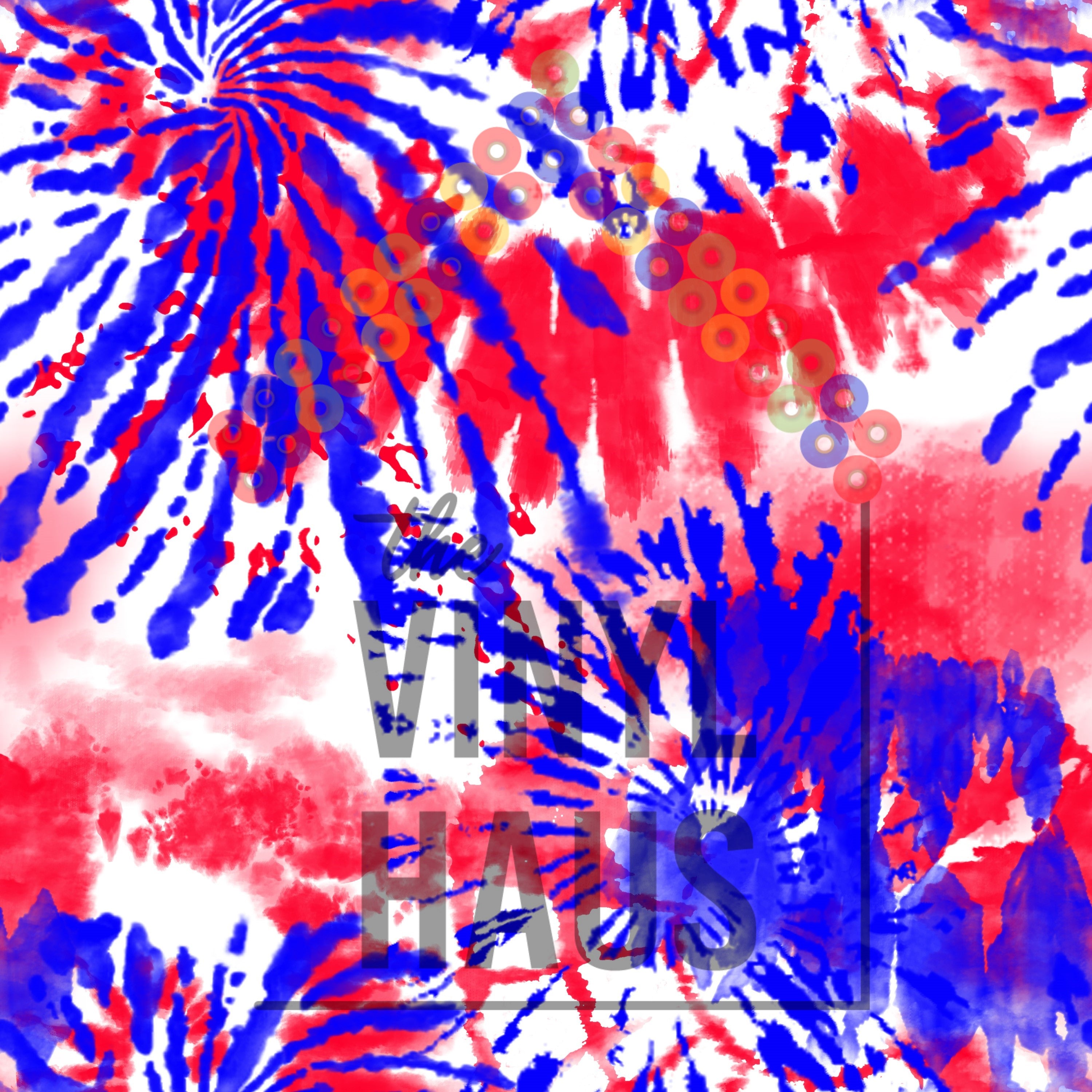 4th of July Firework Pattern Vinyl 12" x 12" - The Vinyl Haus