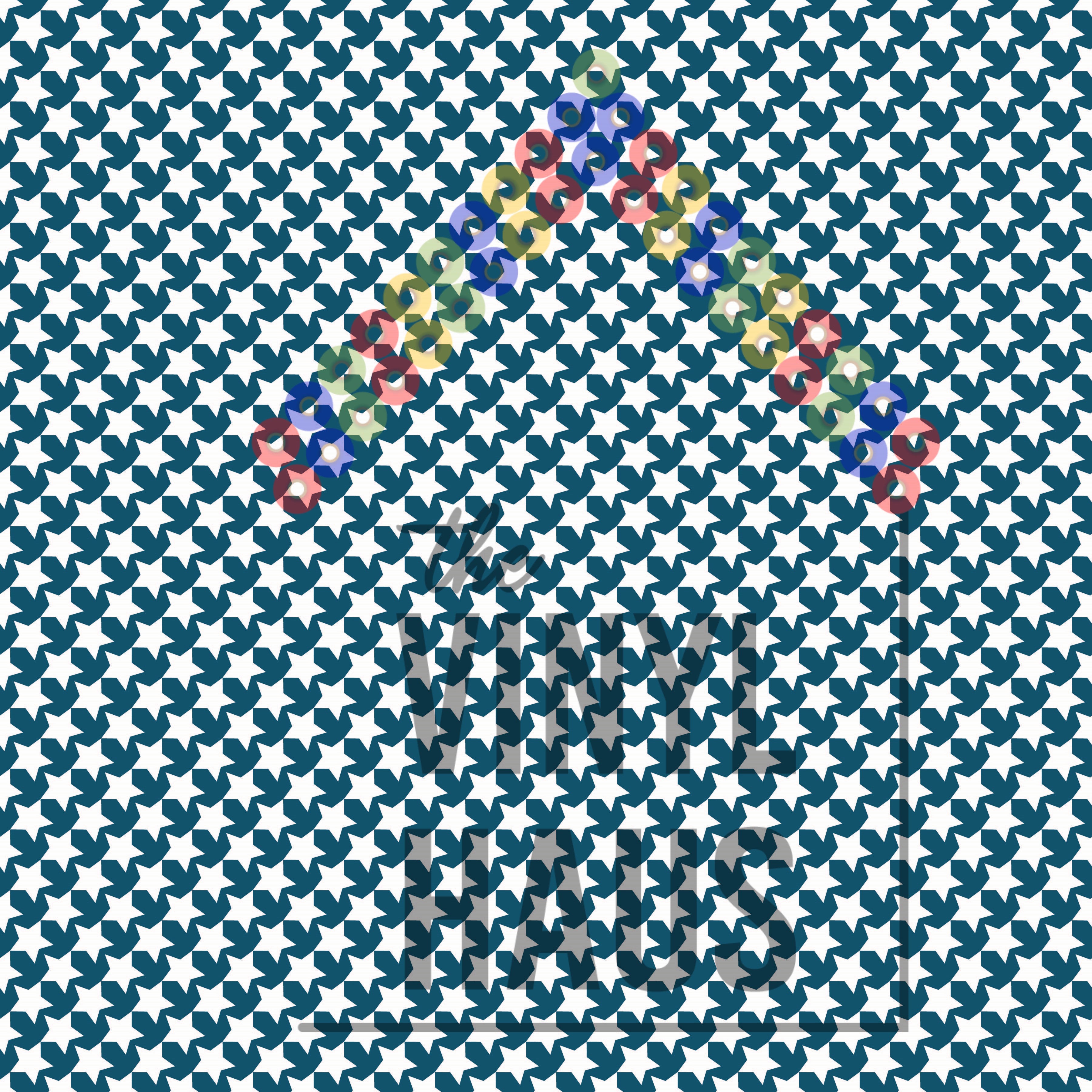 4th of July Stars Pattern Vinyl 12" x 12" - The Vinyl Haus